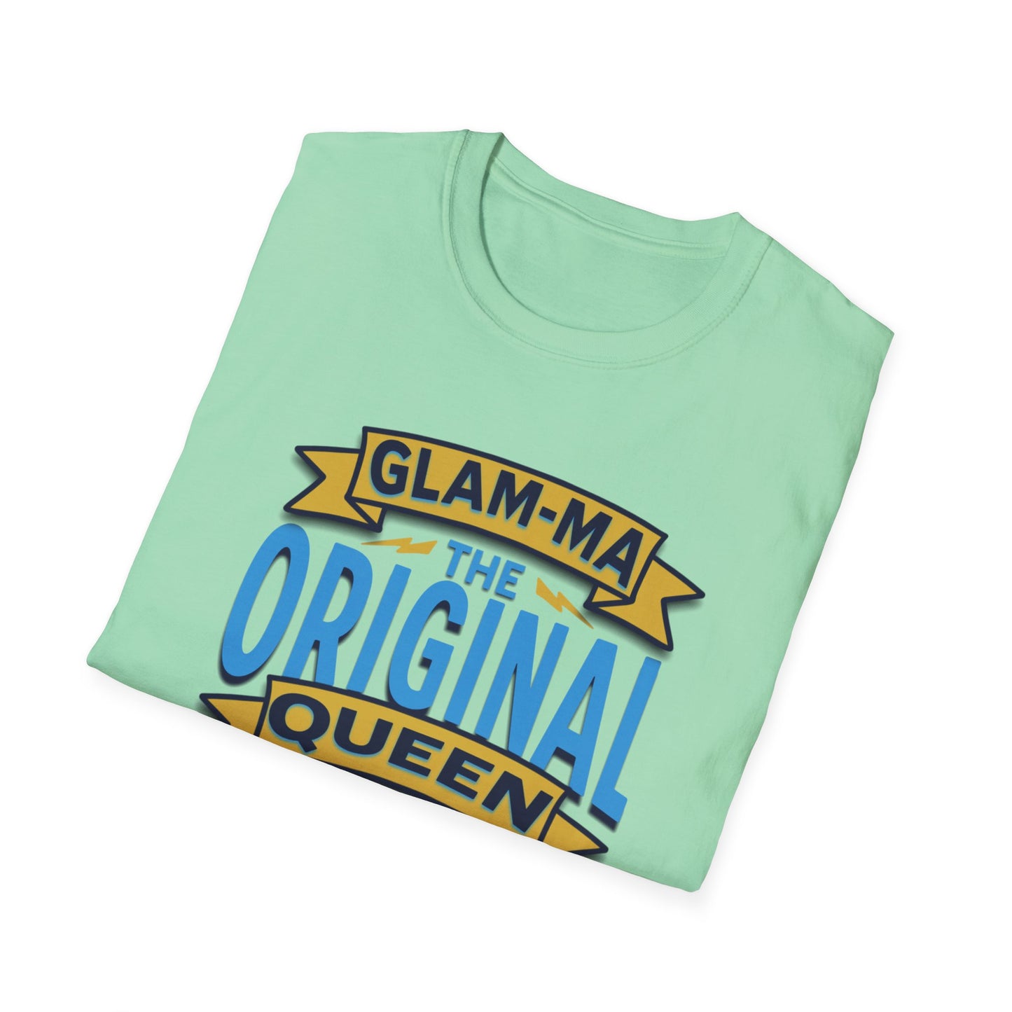 Glam-Ma Original Queen of Multitasking T-Shirt, Glam-Ma: Queen of Everything, Birthday Gift for Grandma, T-Shirt for Grandmothers, Cute Glam-Ma Gift