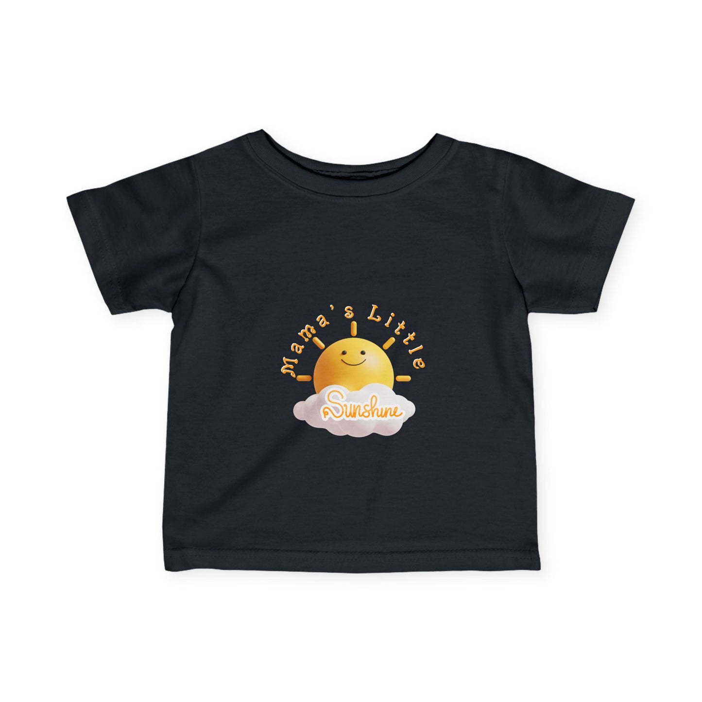 Mama's Little Sunshine Infant Fine Jersey Tee, Perfect Baby Shower Gift for Boy or Girl, 6-24 Mo. Toddler T-Shirt Gifts, T-Shirts for Toddler Boy and Girls