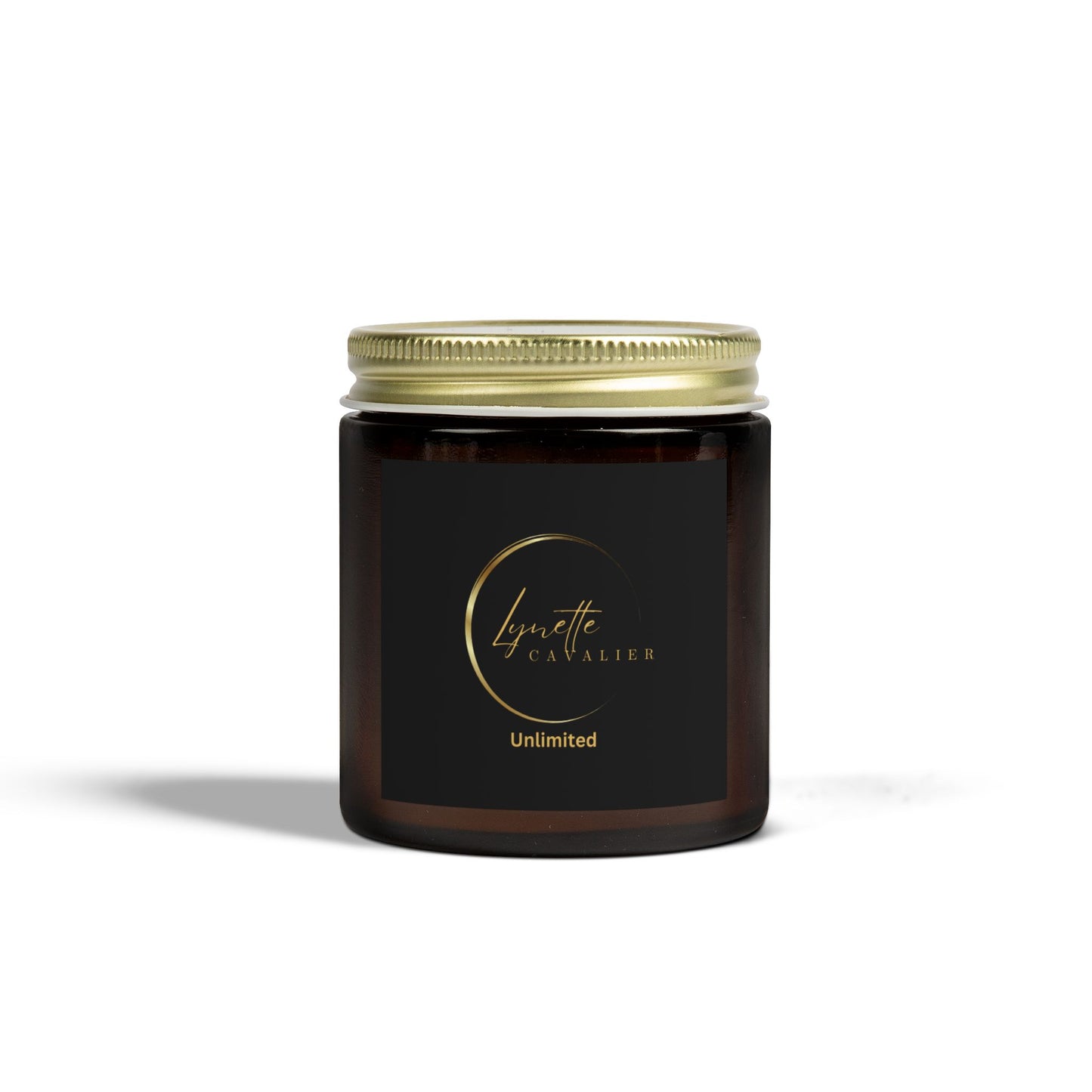 Lynette Cavalier's Scented Candles, Coconut Apricot Wax (4oz, 9oz), 20 Hours of Burn Time, Hand Poured Coconut Apricot Wax