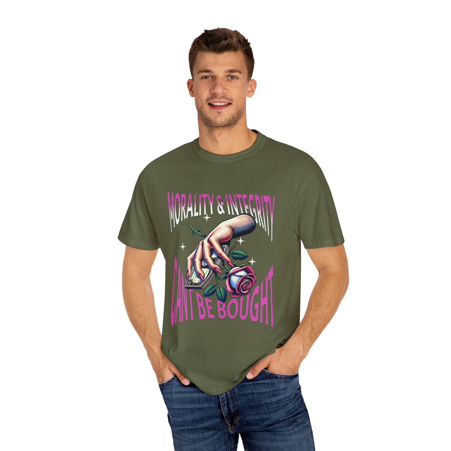 Morality & Integrity Can’t Be Bought T-Shirts, Inspirational T-Shirts, Unisex Morality Shirts, Motivational Shirts for a Gift, Integrity Shirts
