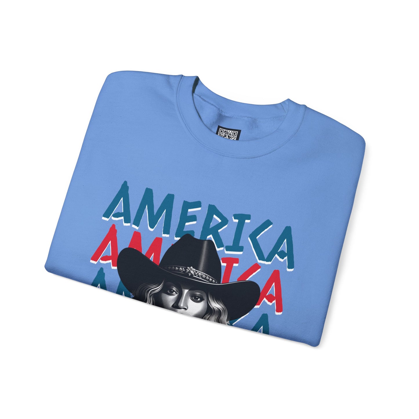 America Graphic Crewneck Sweatshirt, Beyonce America We Have a Problem, Fan Merchandise for Beyonce, Unisex Gildan Sweatshirts