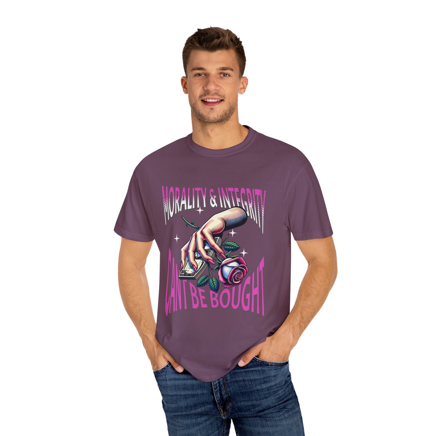Morality & Integrity Can’t Be Bought T-Shirts, Inspirational T-Shirts, Unisex Morality Shirts, Motivational Shirts for a Gift, Integrity Shirts