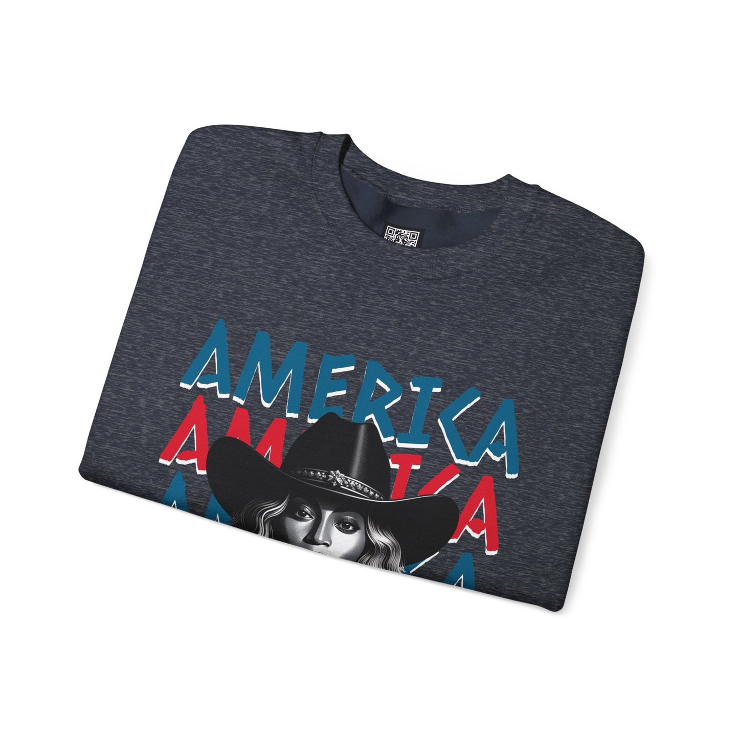 America Graphic Crewneck Sweatshirt, Beyonce America We Have a Problem, Fan Merchandise for Beyonce, Unisex Gildan Sweatshirts