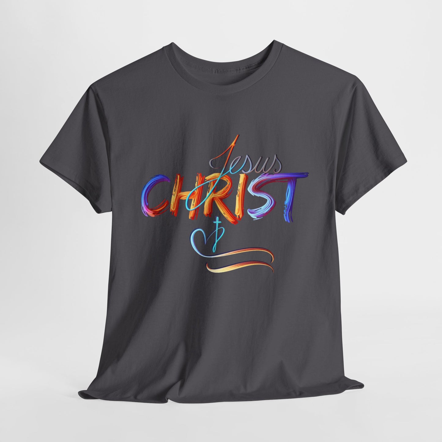 Jesus Christ Shirt, Faith & Light T-shirt, Christian Apparel, Bold Christian Graphics, Christian Gift, Faith-Based Art, Gospel Merchandise