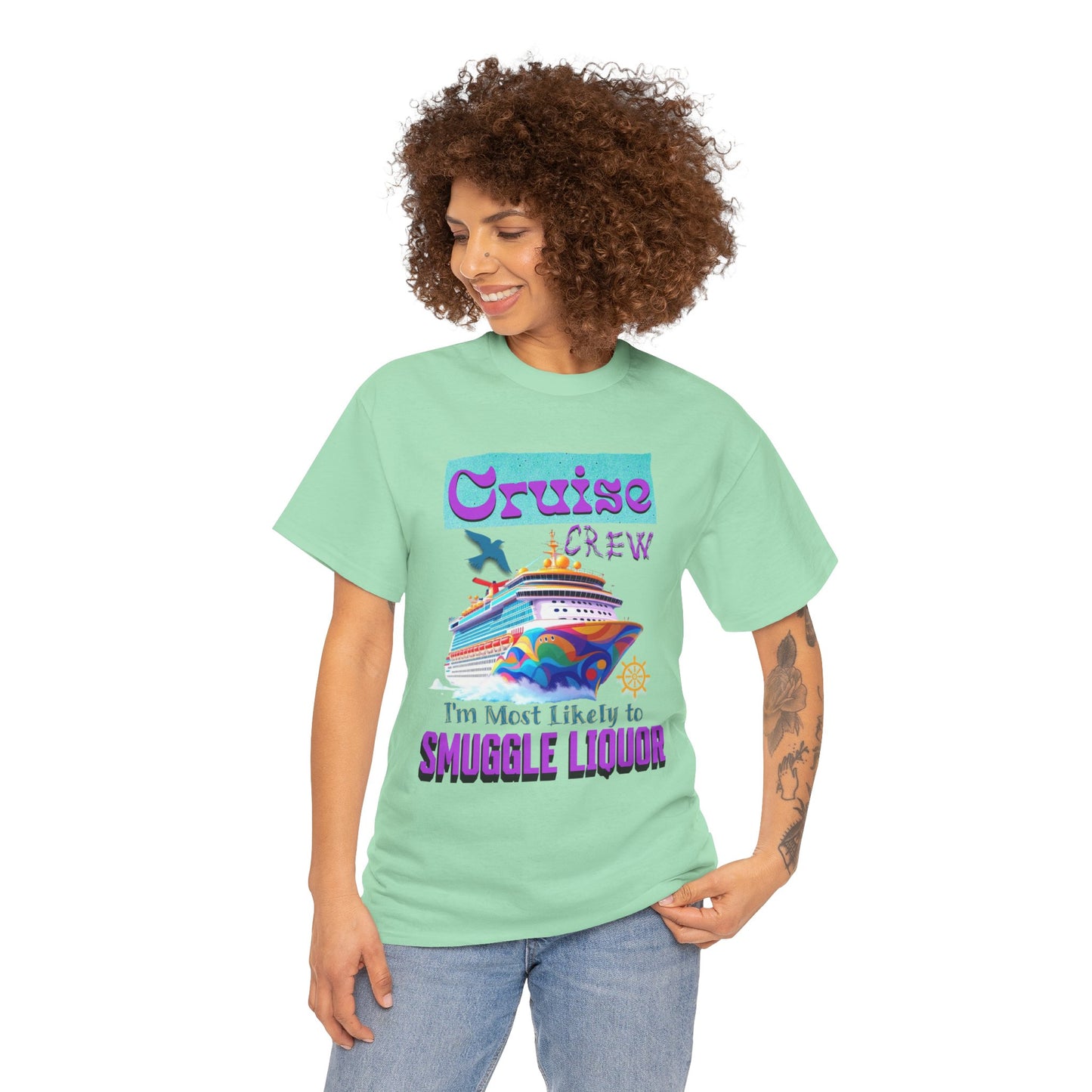 Cruise Crew Tee - Fun Cruise Vacation Shirt, Unisex Cotton T-Shirt, Summer Holiday Apparel, Perfect Gift for Cruise Travelers, Cruise Enthusiasts