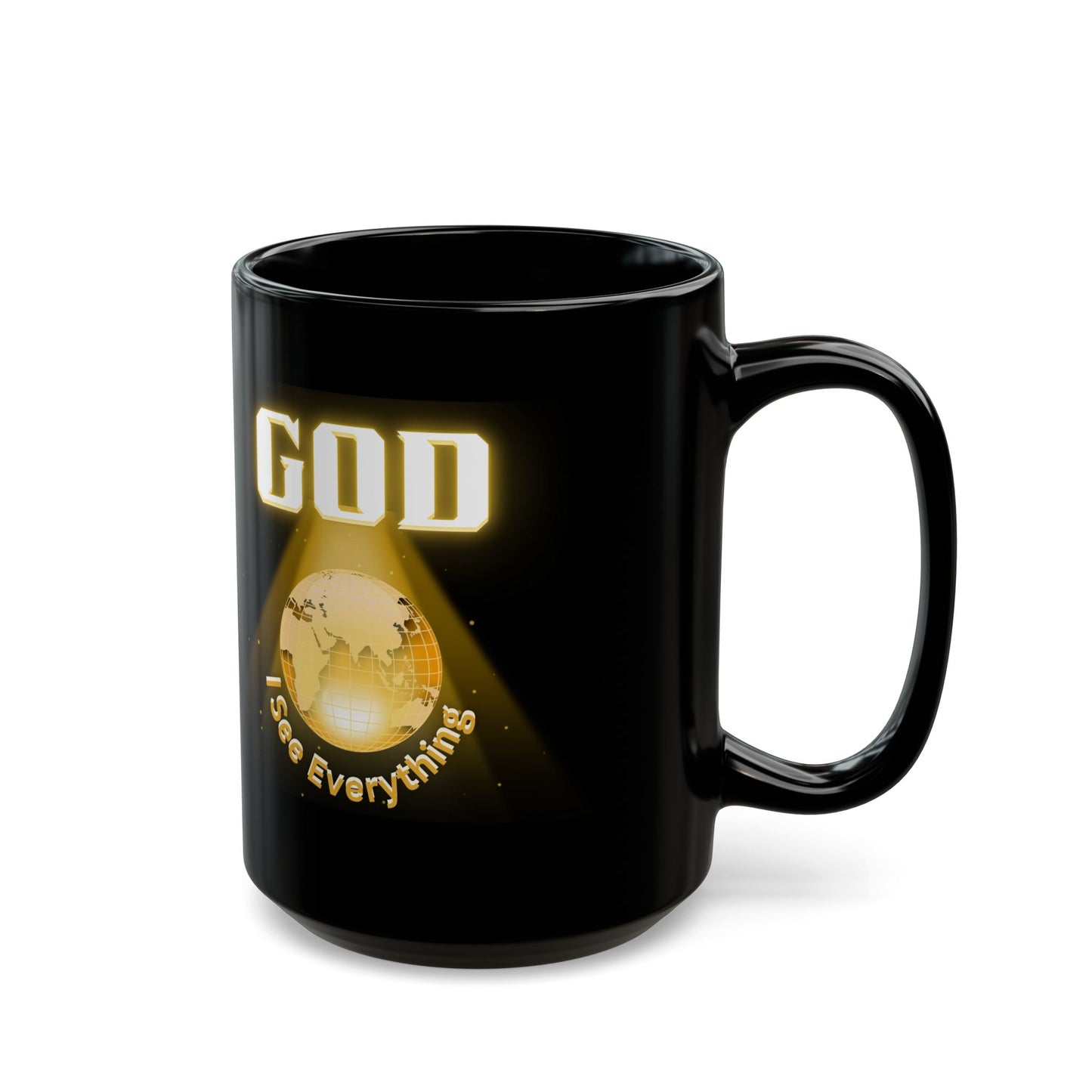Christian Coffee Mug, Religious Coffee Mugs, Inspirational Mugs, Gifts for Christians, Gifts for A Pastor, Black Mug (11oz, 15oz),