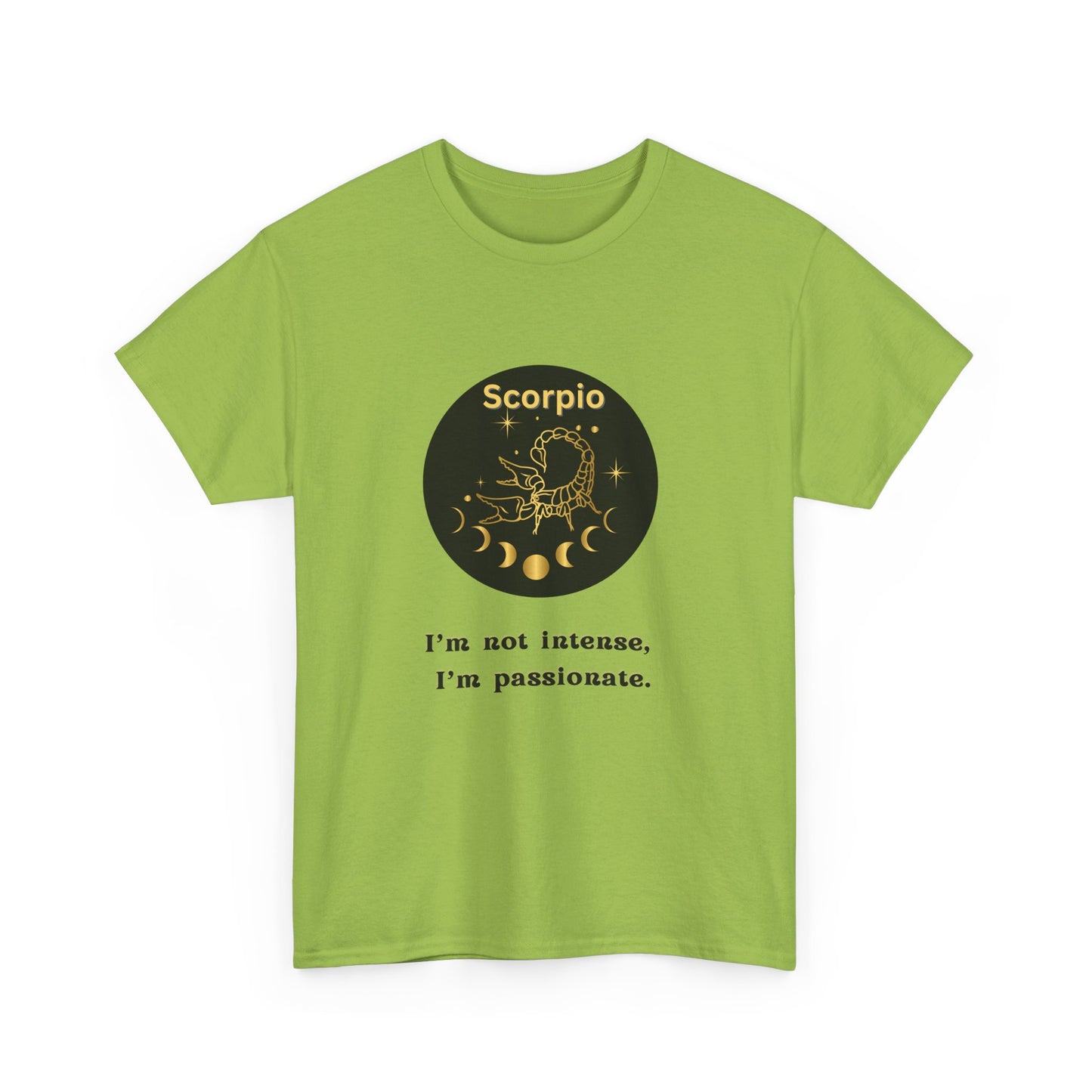 Scorpio T-Shirt, Scorpio Horoscope Gifts, Birth Month Gifts, Zodiac Sign T-Shirt Gifts, Astrology T-Shirt, Unisex Heavy Cotton Tee