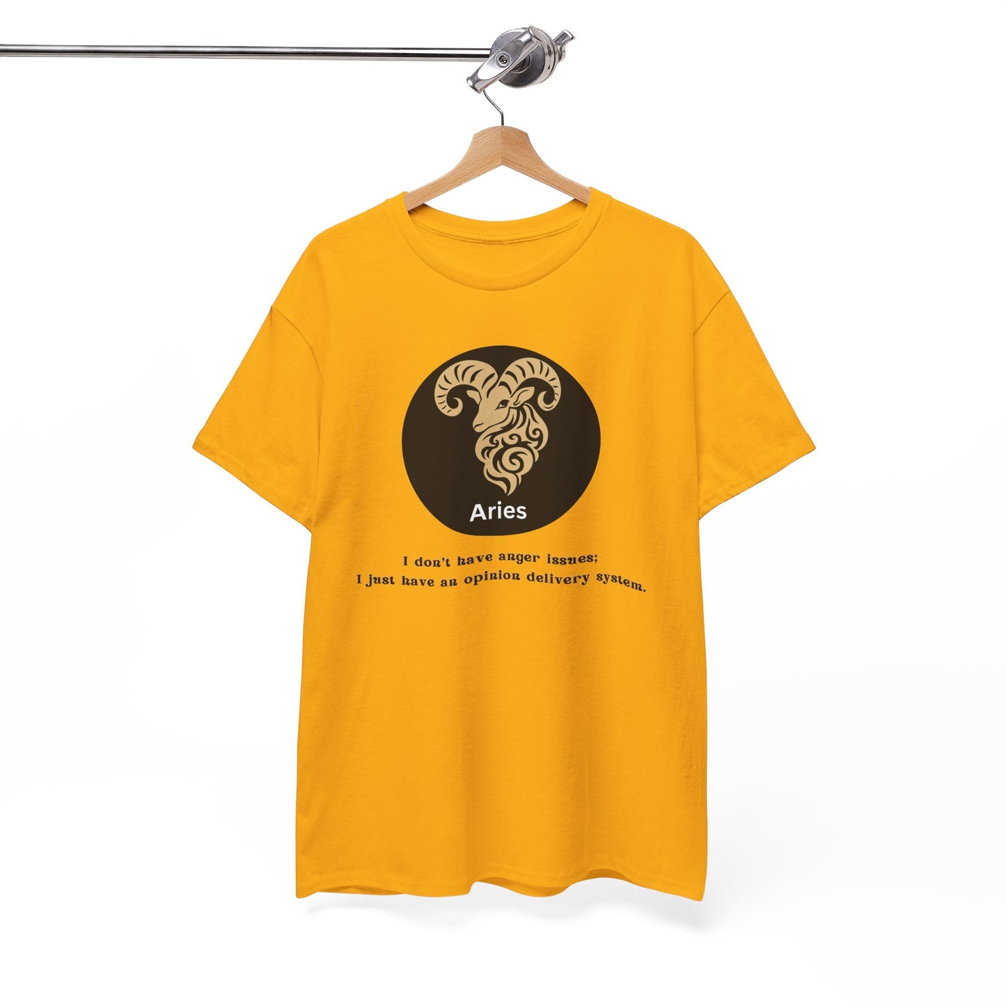 Aries T-Shirt, Aries Horoscope Gifts, Birth Month Gifts, Zodiac Sign T-Shirt Gifts, Astrology T-Shirt, Unisex Heavy Cotton Tee, Funny T-shirts