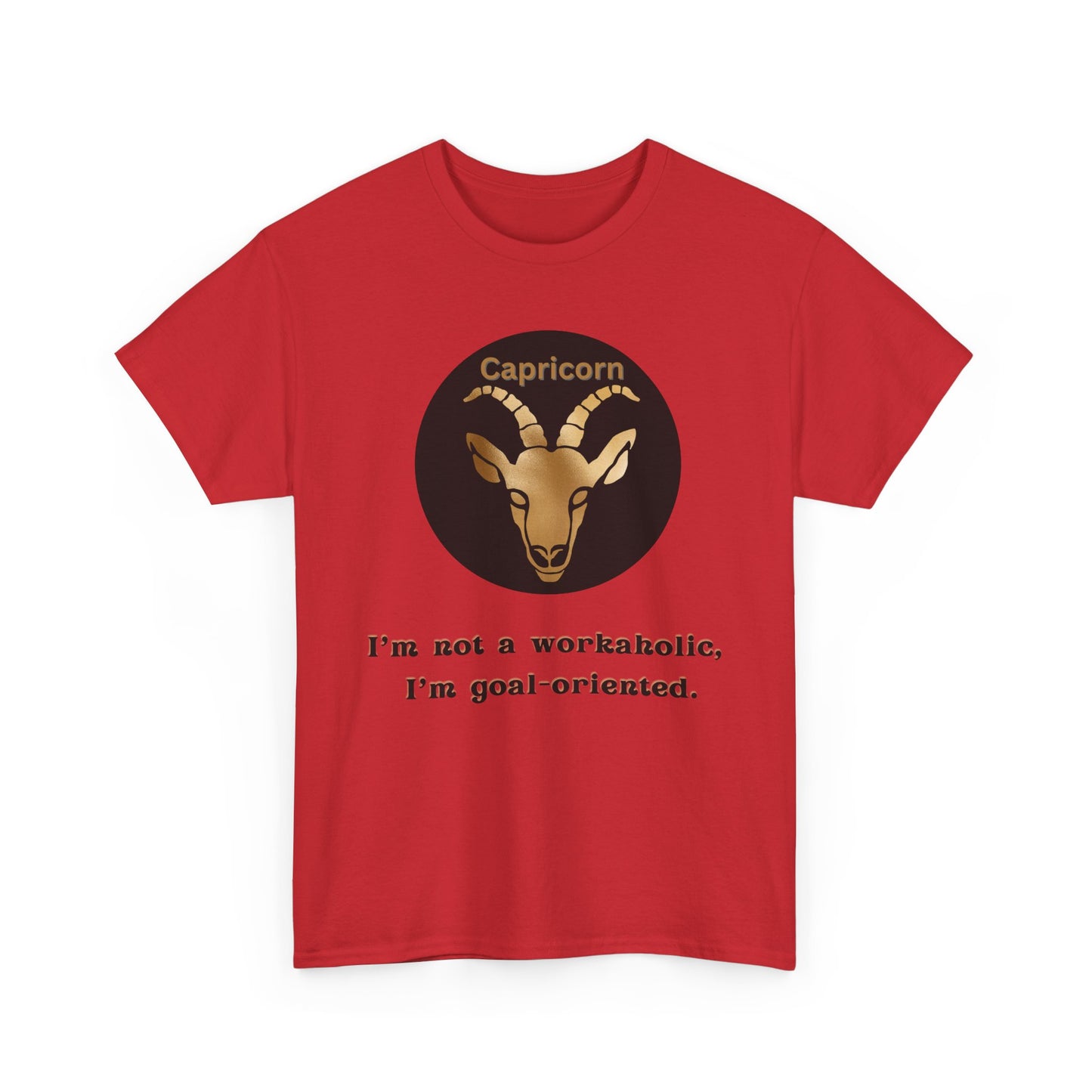 Capricorn T-Shirt, Capricorn Horoscope Gifts, Birth Month Gifts, Zodiac Sign T-Shirt Gifts, Astrology T-Shirt, Unisex Heavy Cotton Tee