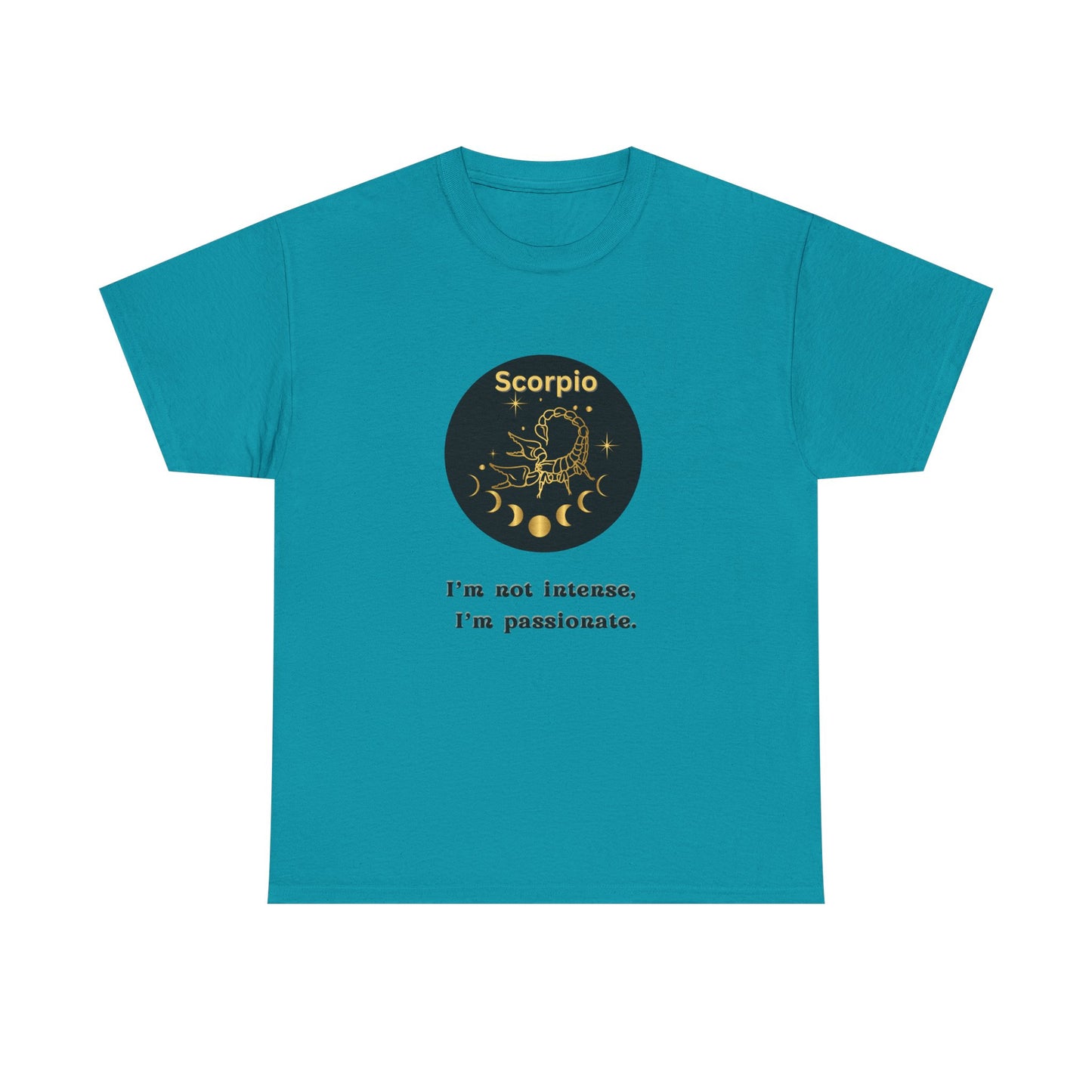 Scorpio T-Shirt, Scorpio Horoscope Gifts, Birth Month Gifts, Zodiac Sign T-Shirt Gifts, Astrology T-Shirt, Unisex Heavy Cotton Tee