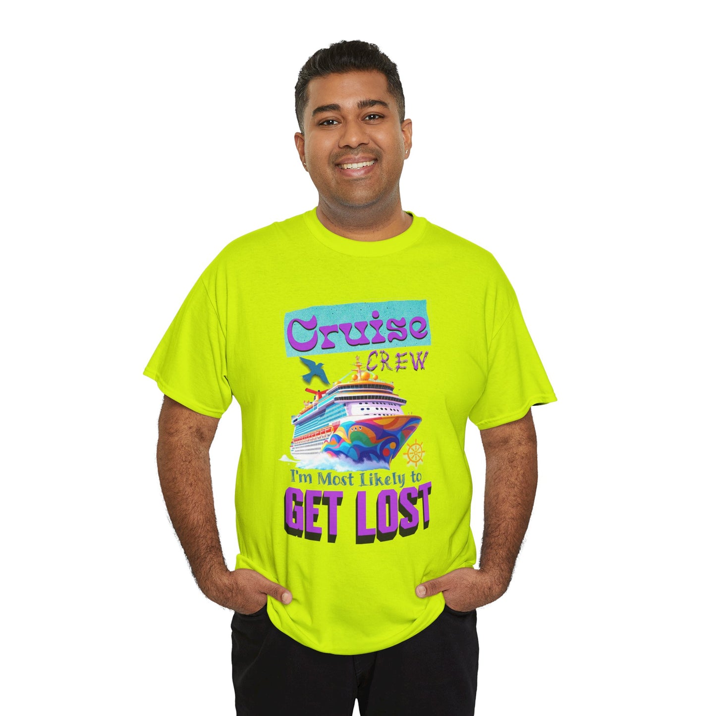Cruise Crew T-Shirt - Funny Cruise Vacation Tees, Gift for Cruise Travelers, Funny Holiday Wardrobe, Nautical Adventure Apparel,
