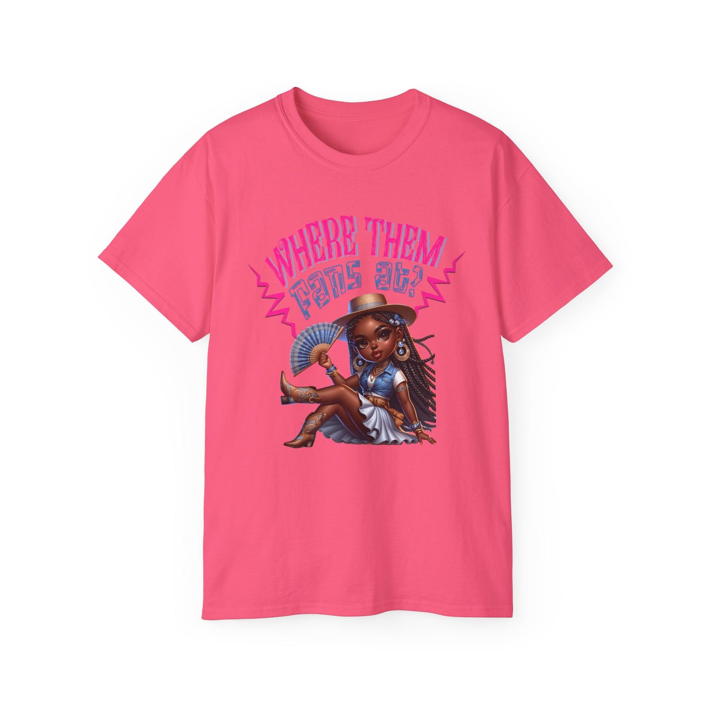 Where Them Fans At? Summer Vibes Boot on The Ground Craze, Fun Tee for Latest Dance Crave Boots on the Ground Music Lovers