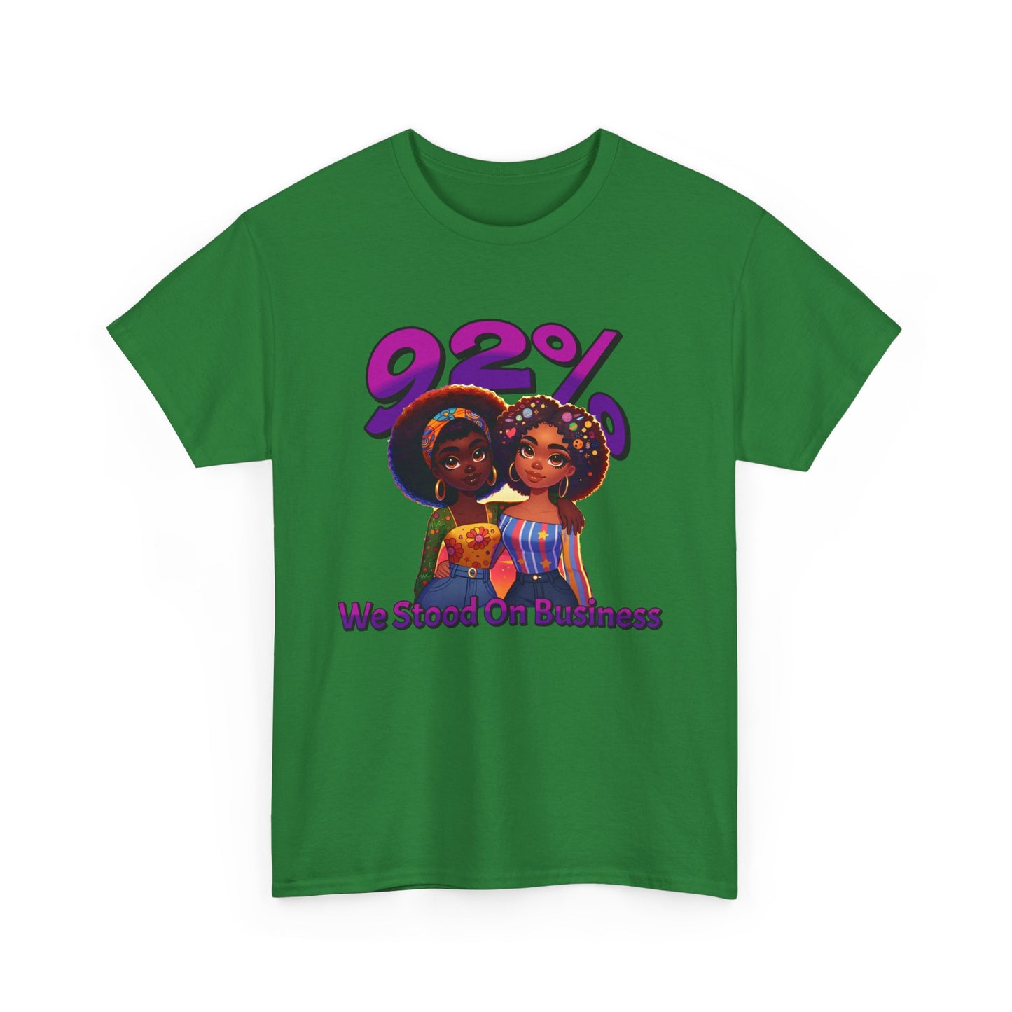 92% Shirt, Save Democracy Shirt, Women Empowerment, Black Woman T-Shirt, Juneteenth Shirt, Black Girl Melanin Shirt, 92 Percenter