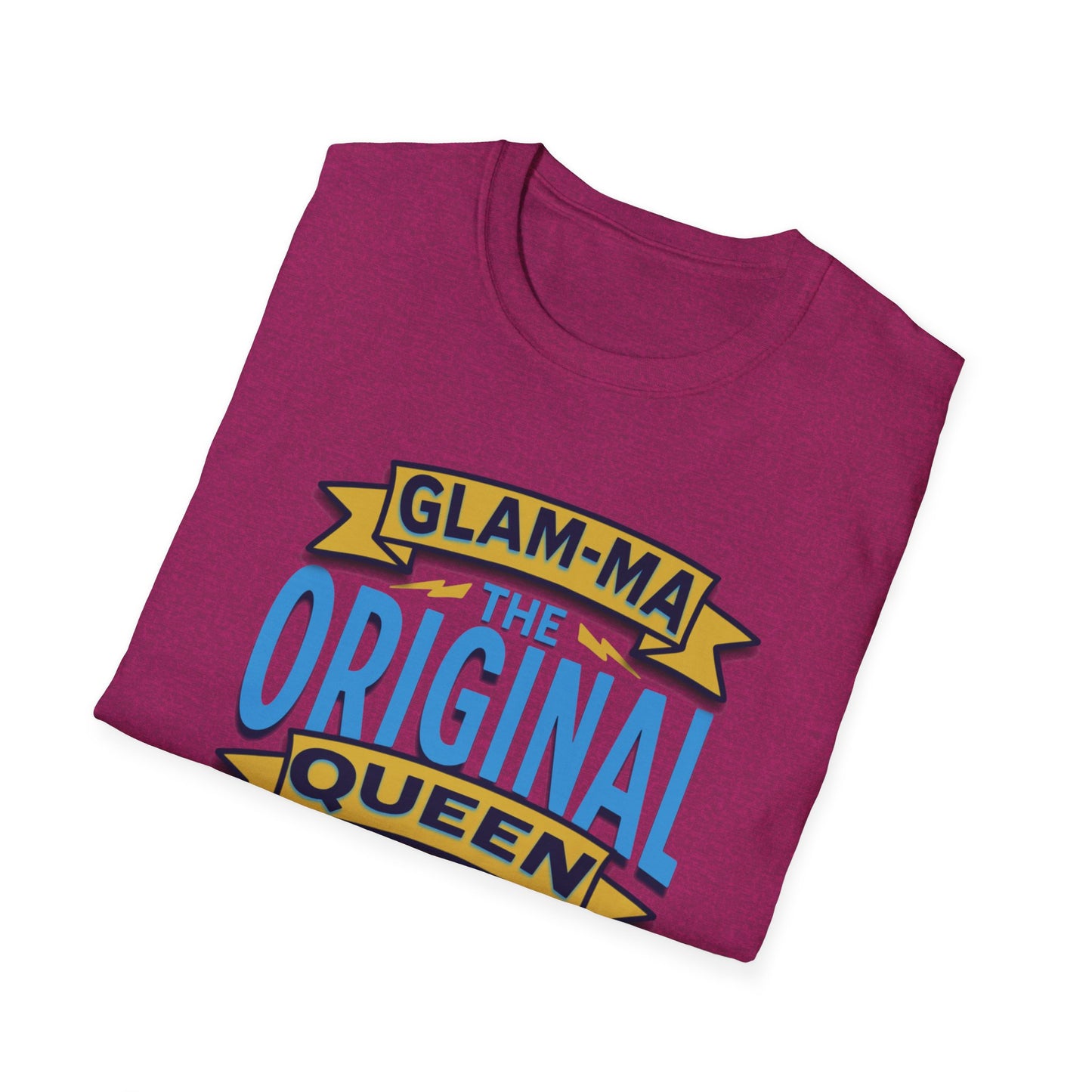Glam-Ma Original Queen of Multitasking T-Shirt, Glam-Ma: Queen of Everything, Birthday Gift for Grandma, T-Shirt for Grandmothers, Cute Glam-Ma Gift