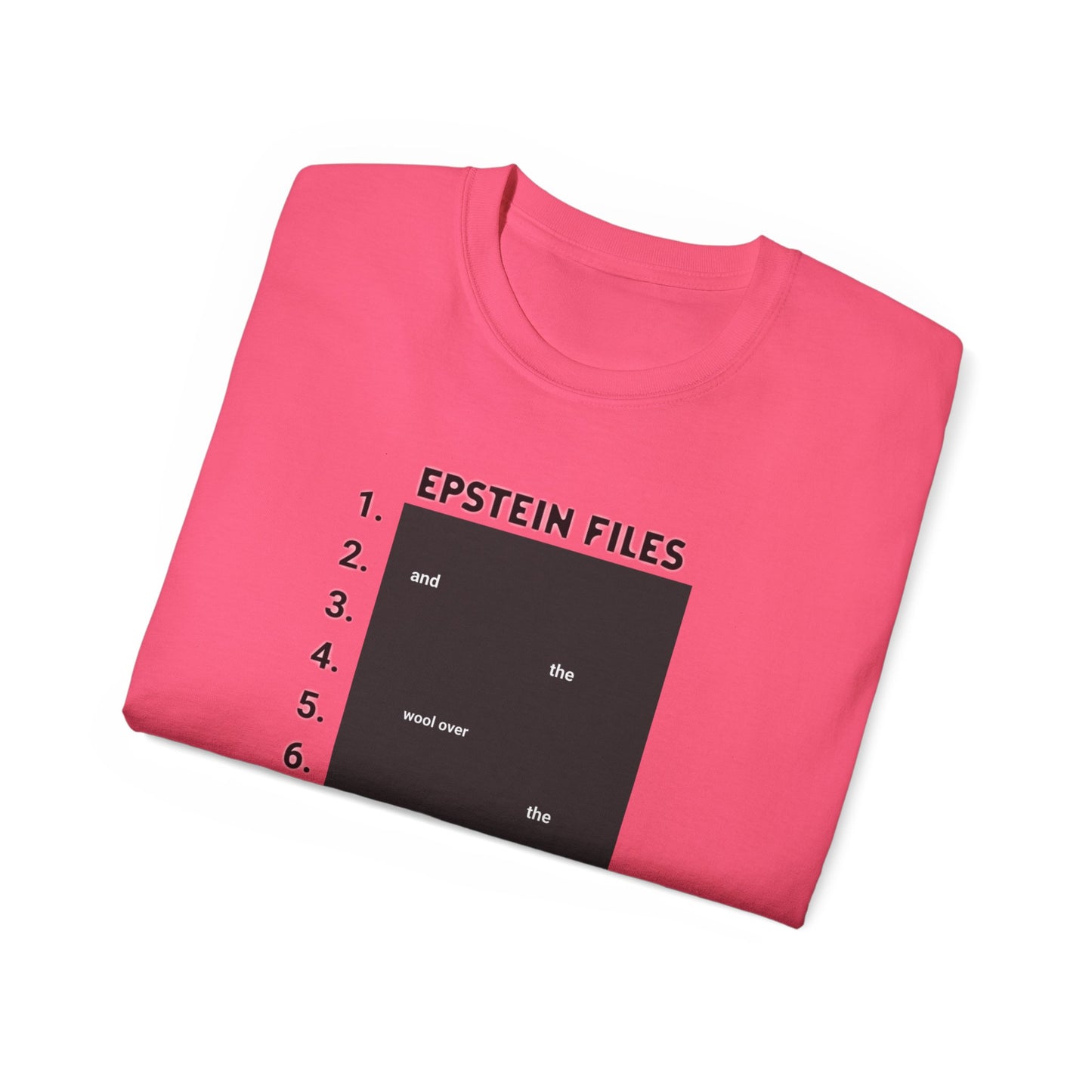 Epstein Files Graphic Tee — 'Donnie Boy Is Scared' Conspiracy Satire T-Shirt