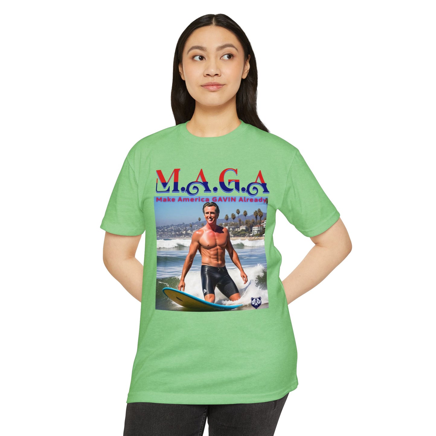 Make America Gavin Already T-shirt | Retro California Beach Vibe | Gavin Newsom T-shirt Apparel | Summer Style | California Pride Tees