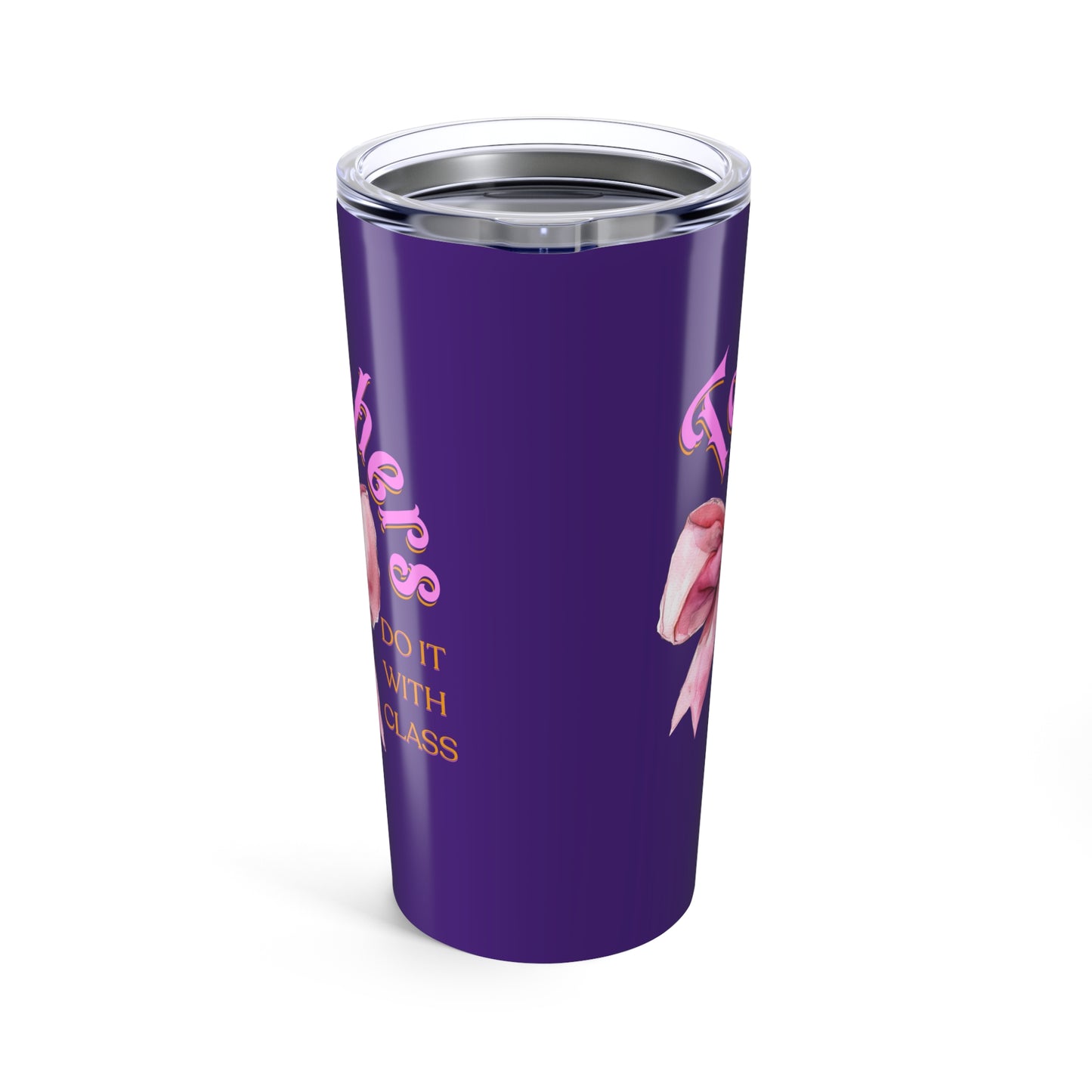 Teacher Appreciation Tumbler | 20oz Cup, Gift for Teachers, Coquette Bow Travel Mug for Teachers, Back to School Gift for Educators, Classy Tumbler