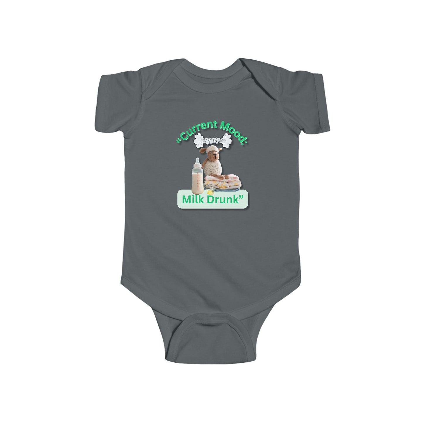 Funny Baby Onesies from 0 to 24 Months, Cute Colorful Baby Onesies for Boy or Girl, Milk Drunk Baby Onesies, Newborn Baby Shower Gifts