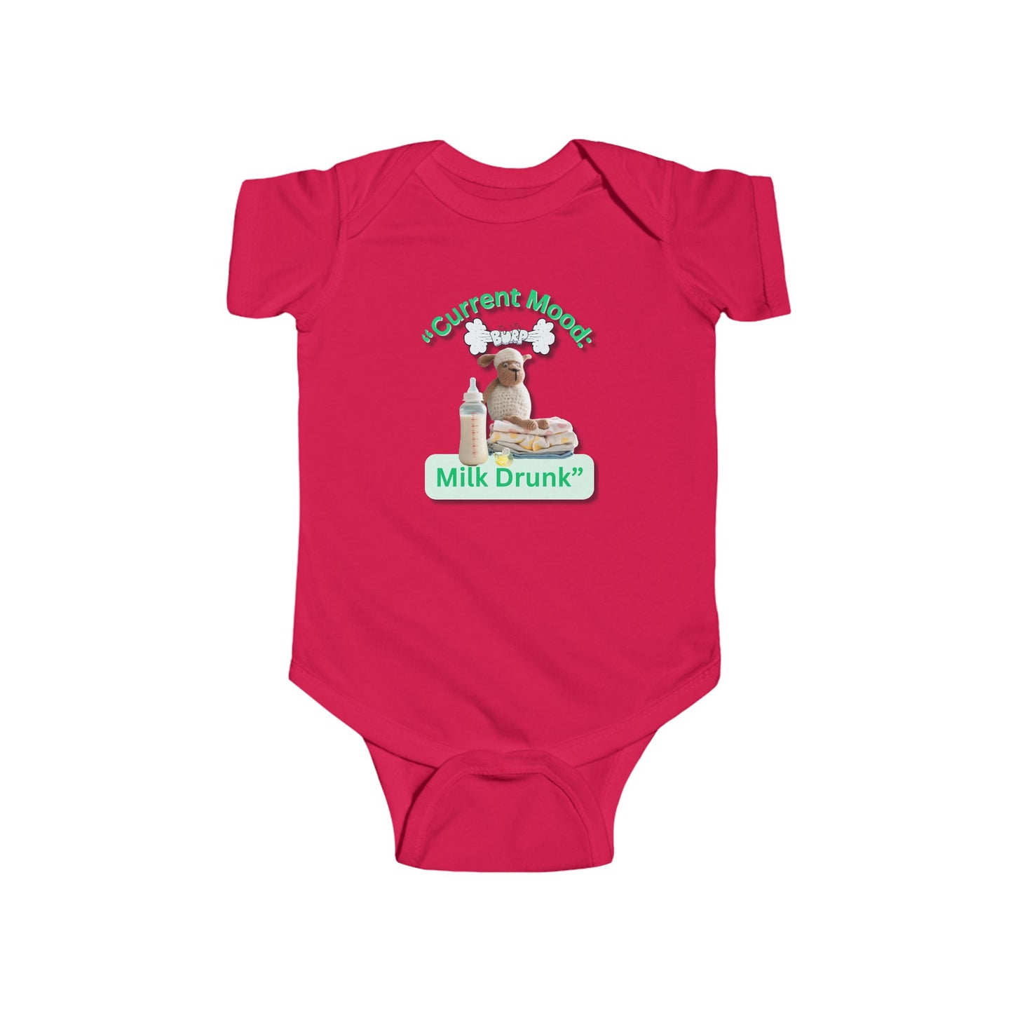 Funny Baby Onesies from 0 to 24 Months, Cute Colorful Baby Onesies for Boy or Girl, Milk Drunk Baby Onesies, Newborn Baby Shower Gifts
