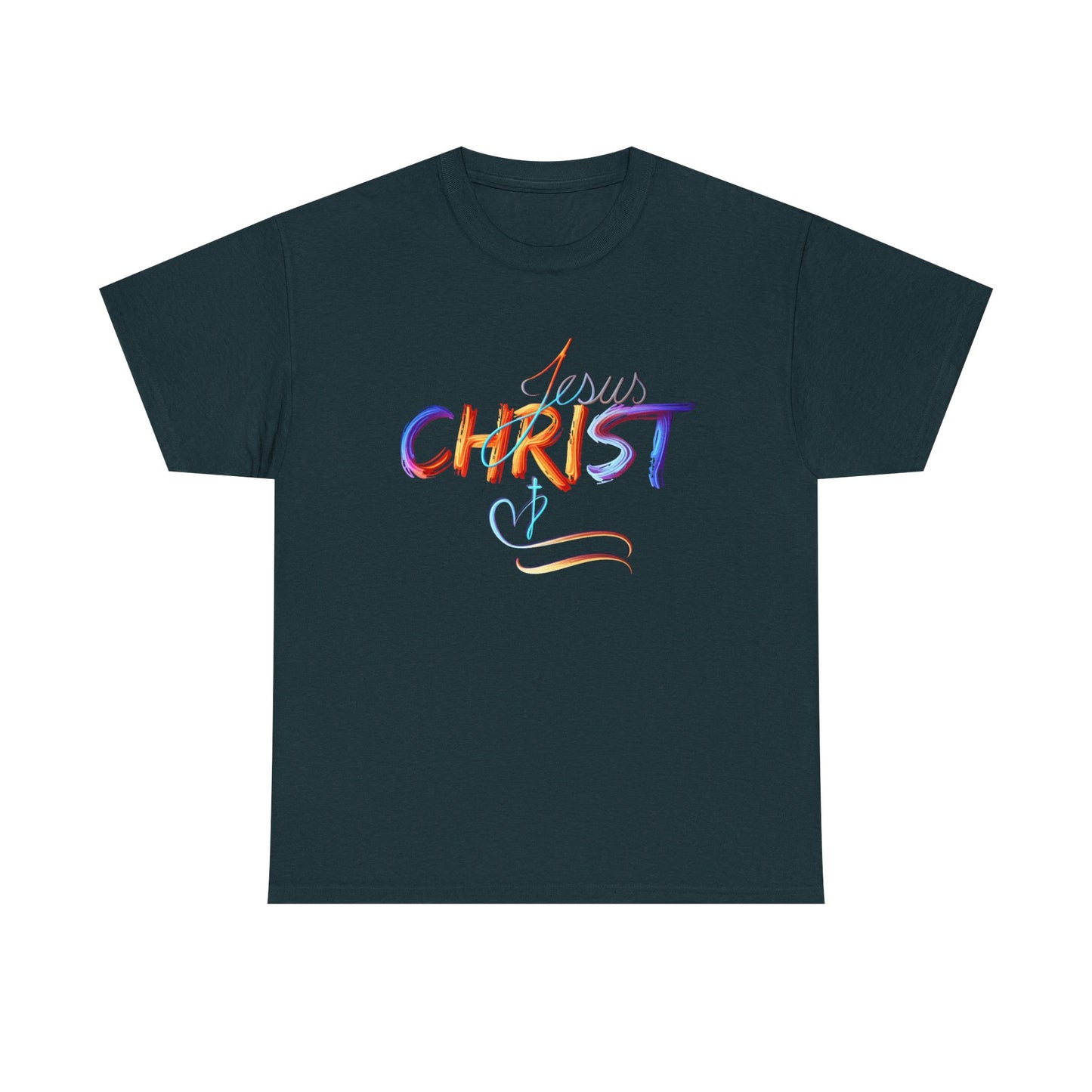 Jesus Christ Shirt, Faith & Light T-shirt, Christian Apparel, Bold Christian Graphics, Christian Gift, Faith-Based Art, Gospel Merchandise