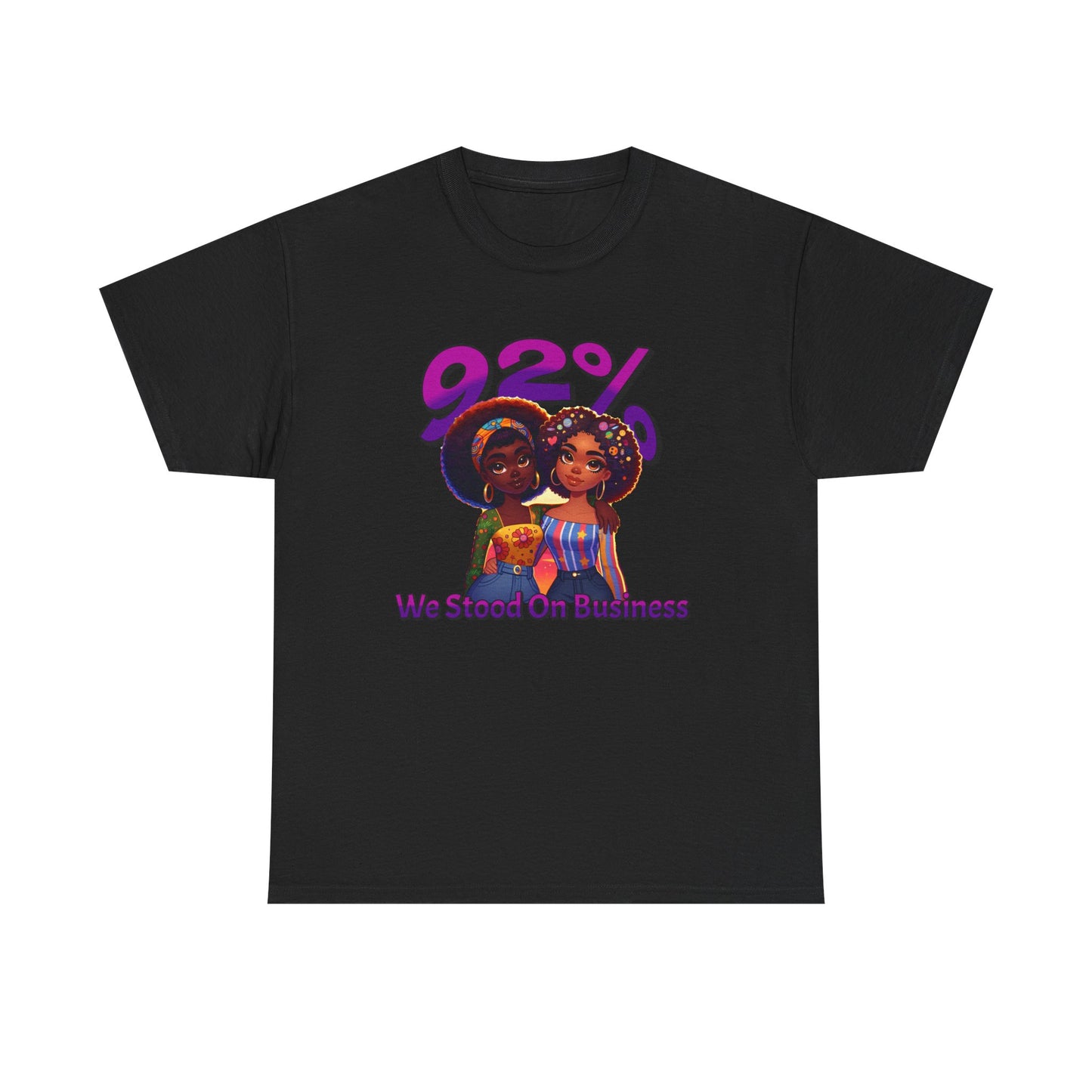 92% Shirt, Save Democracy Shirt, Women Empowerment, Black Woman T-Shirt, Juneteenth Shirt, Black Girl Melanin Shirt, 92 Percenter