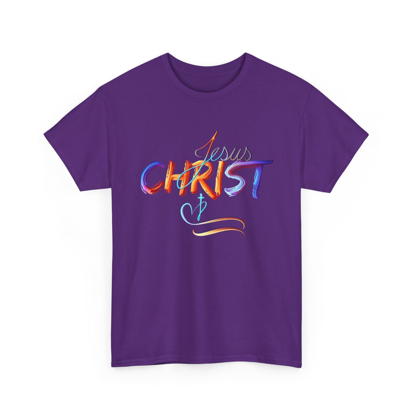 Jesus Christ Shirt, Faith & Light T-shirt, Christian Apparel, Bold Christian Graphics, Christian Gift, Faith-Based Art, Gospel Merchandise
