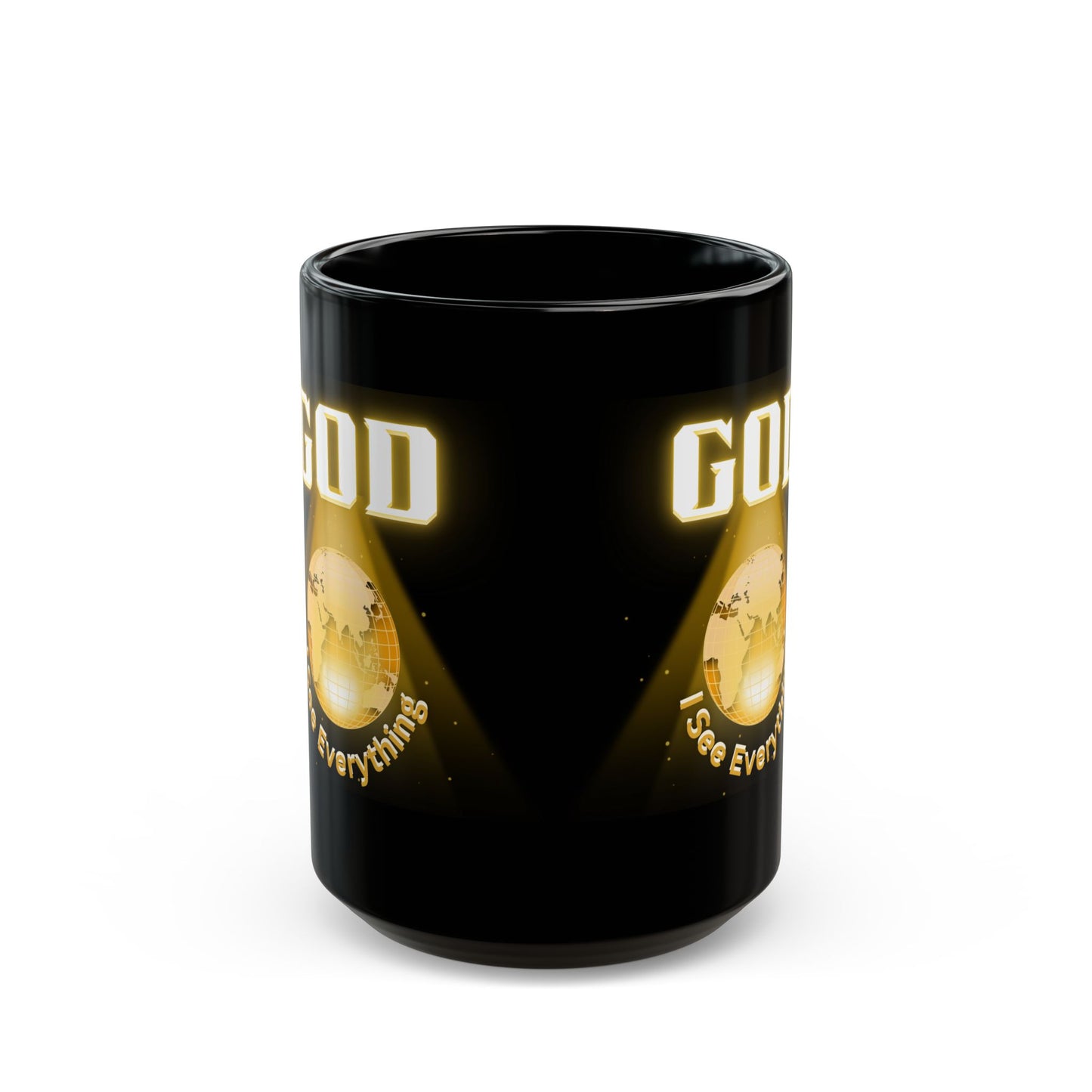 Christian Coffee Mug, Religious Coffee Mugs, Inspirational Mugs, Gifts for Christians, Gifts for A Pastor, Black Mug (11oz, 15oz),