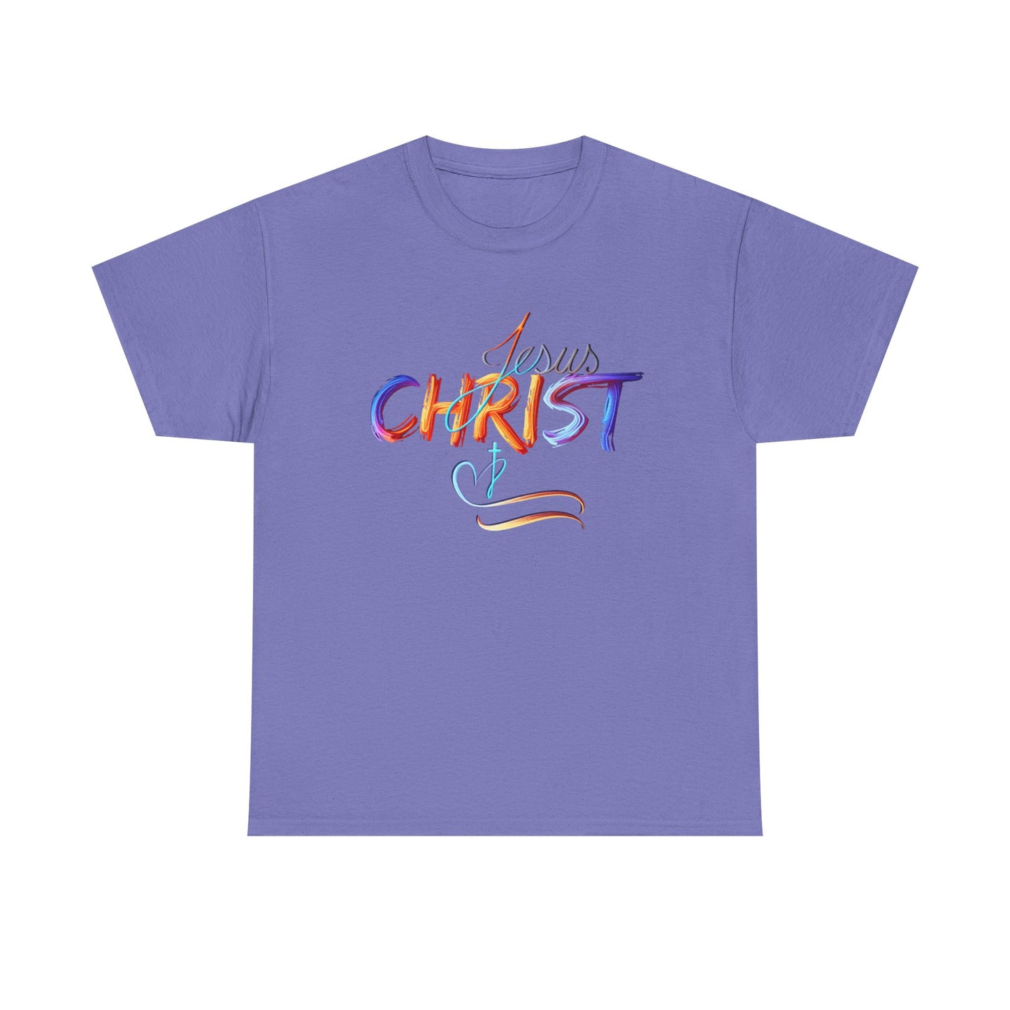 Jesus Christ Shirt, Faith & Light T-shirt, Christian Apparel, Bold Christian Graphics, Christian Gift, Faith-Based Art, Gospel Merchandise