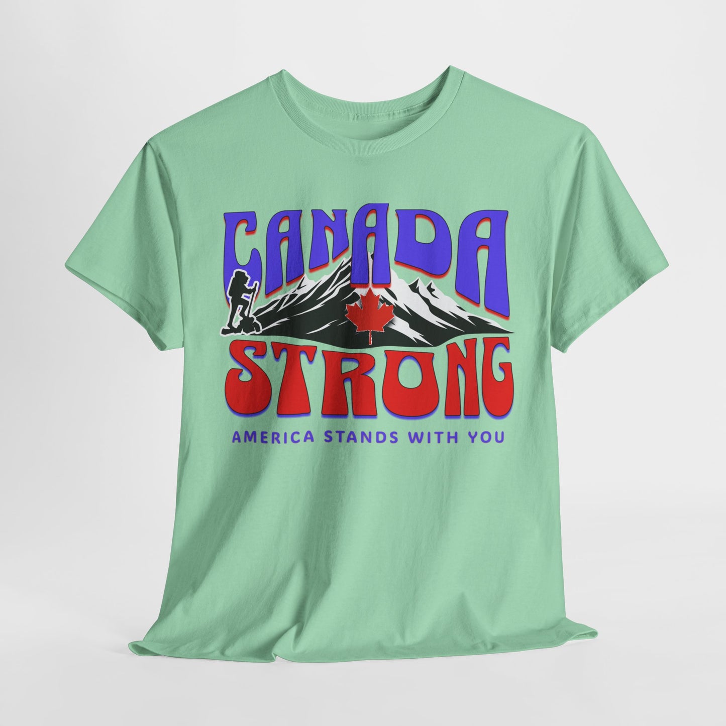 Canada and America in Solidarity, Canada Strong Unisex T-Shirt, America and Canada are United, Canada Pride and America Apologizes for Trump