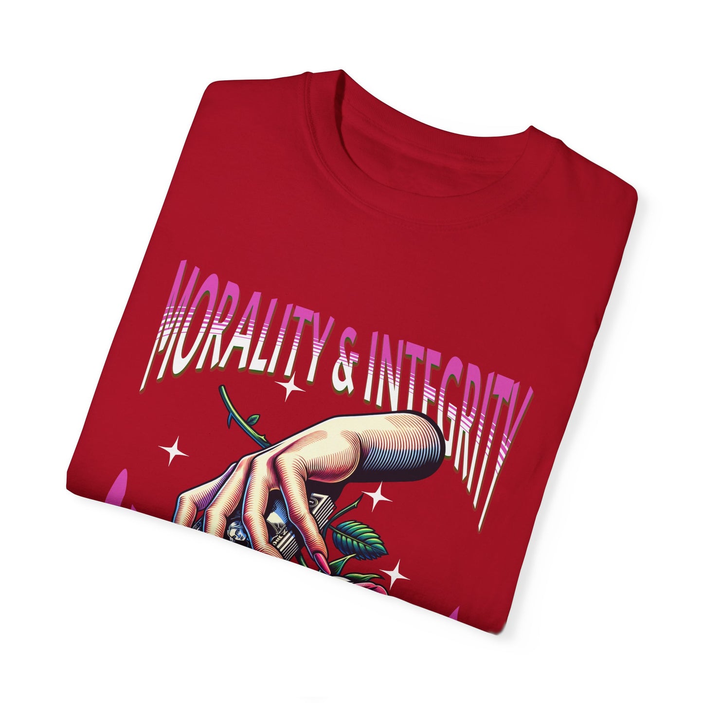 Morality & Integrity Can’t Be Bought T-Shirts, Inspirational T-Shirts, Unisex Morality Shirts, Motivational Shirts for a Gift, Integrity Shirts