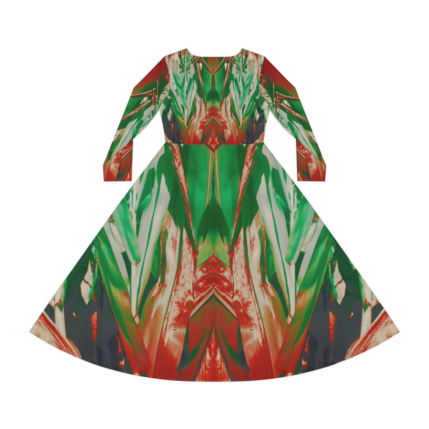 Vibrant Long Sleeve Dance Dress - Perfect for Performances & Celebrations, Praise Dance Dress