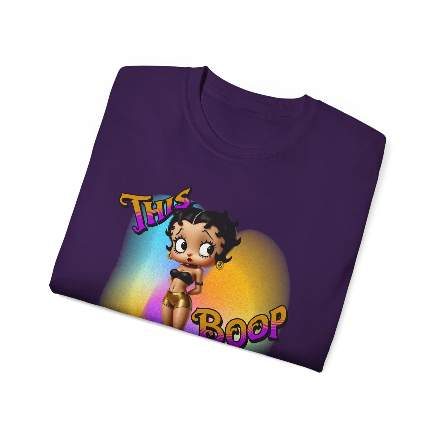 Retro Betty Boop Cartoon Tee, Fun Skater Themed T-Shirt, Vintage Skater Girl Shirt, Casual Wear, Betty Boop Design, Perfect Gift for Skater Fans