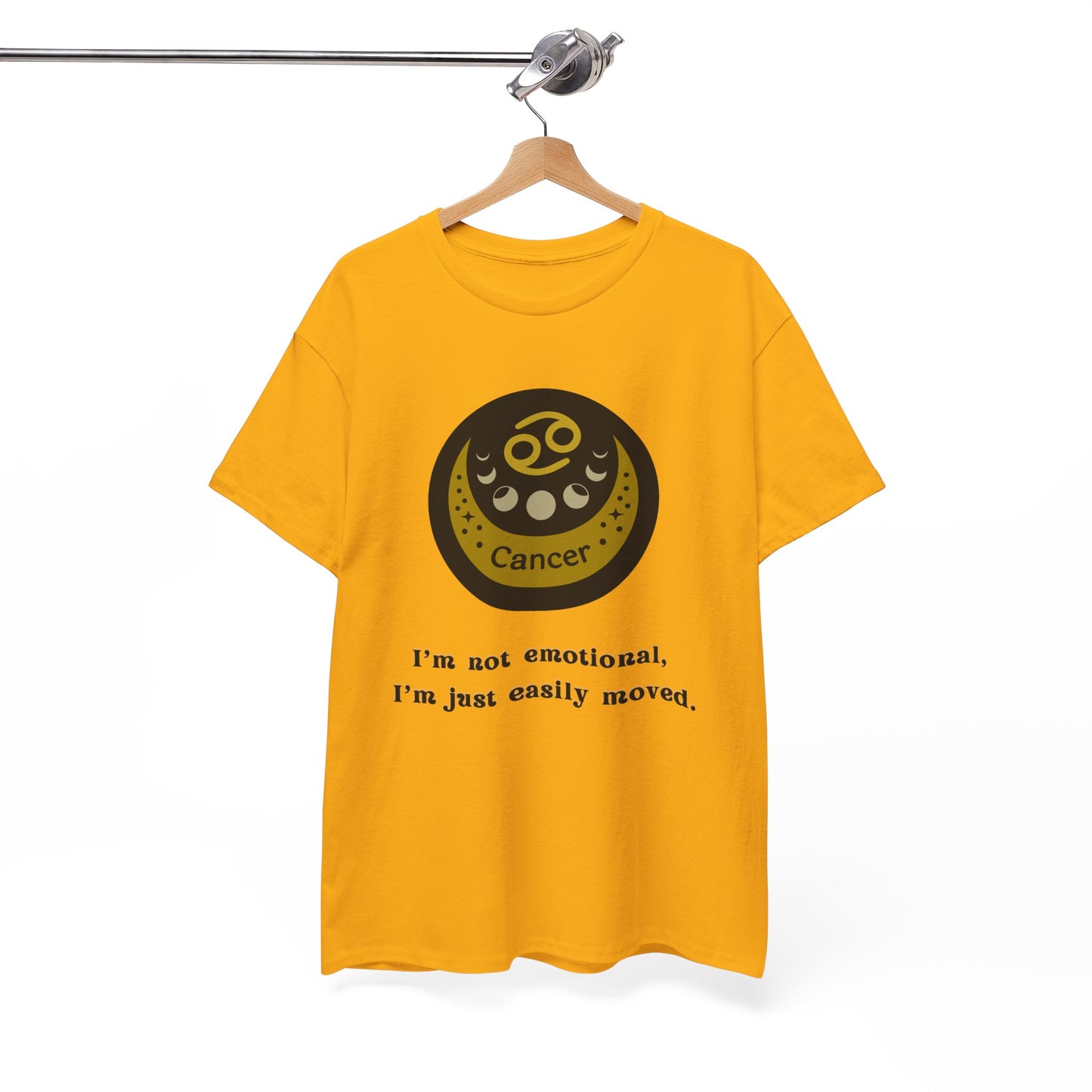 Cancer T-Shirt, Cancer Horoscope Gifts, Birth Month Gifts, Zodiac Sign T-Shirt Gifts, Astrology T-Shirt, Unisex Heavy Cotton Tee, Gift for a Cancer Horoscope