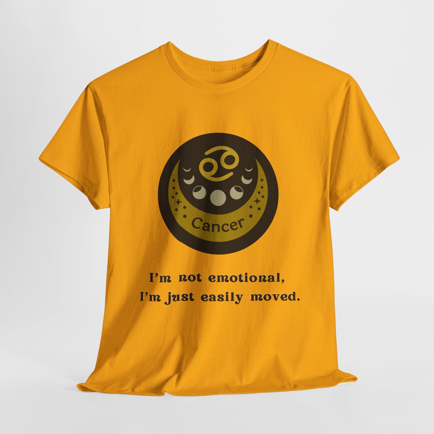 Cancer T-Shirt, Cancer Horoscope Gifts, Birth Month Gifts, Zodiac Sign T-Shirt Gifts, Astrology T-Shirt, Unisex Heavy Cotton Tee, Gift for a Cancer Horoscope