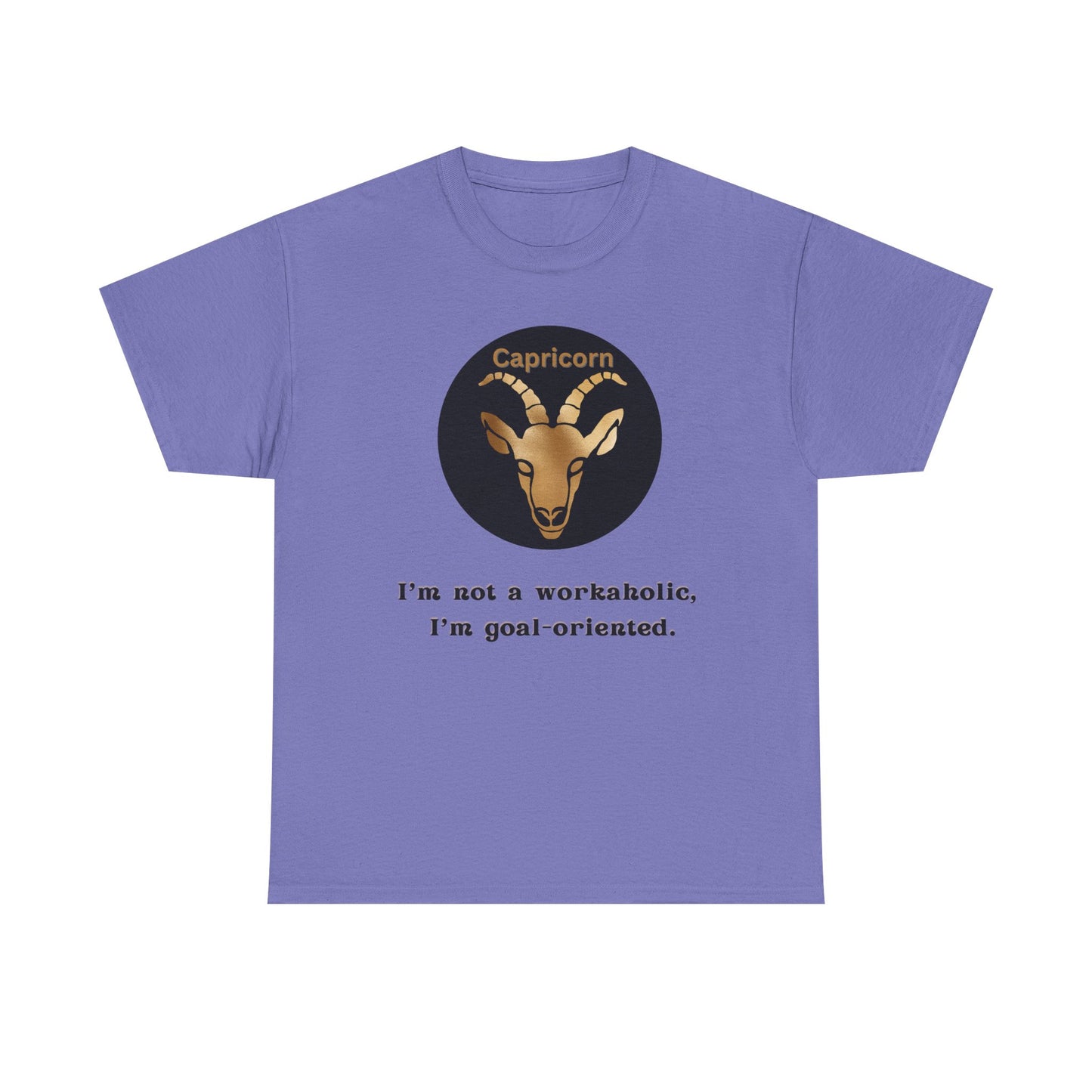 Capricorn T-Shirt, Capricorn Horoscope Gifts, Birth Month Gifts, Zodiac Sign T-Shirt Gifts, Astrology T-Shirt, Unisex Heavy Cotton Tee
