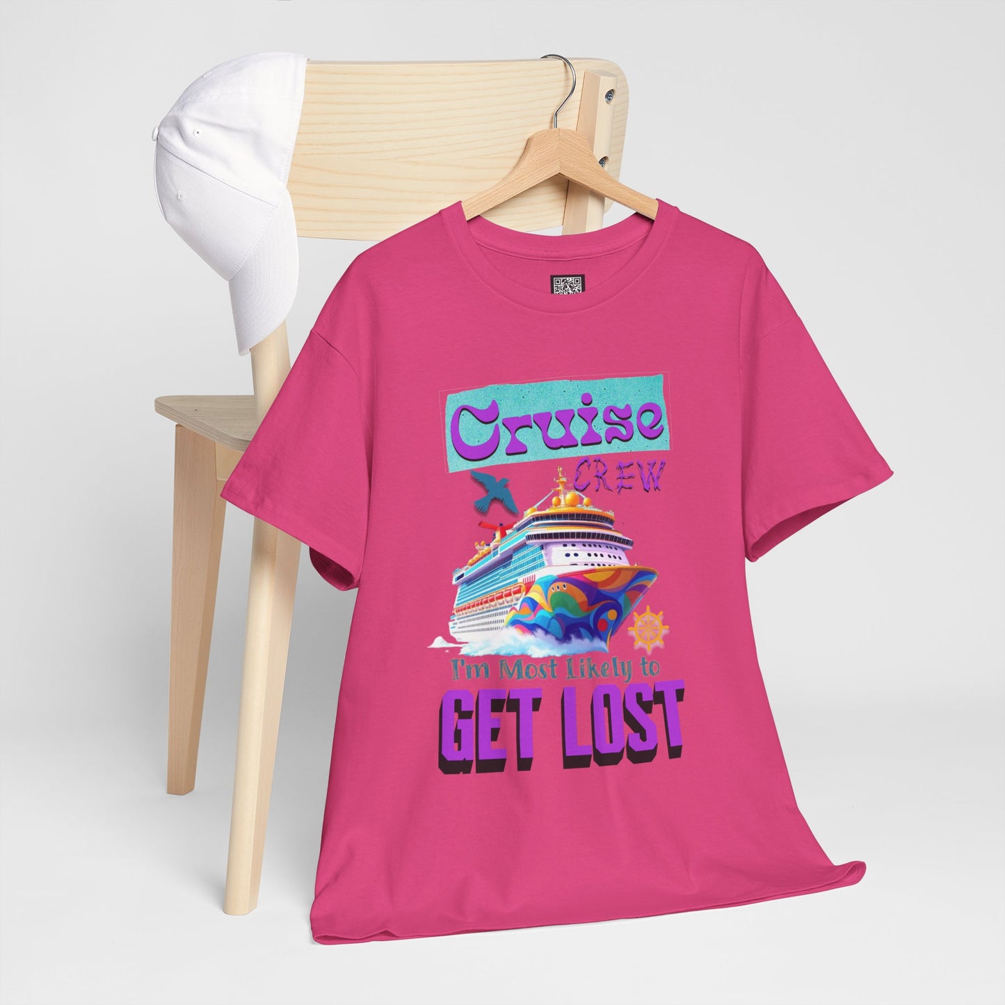 Cruise Crew T-Shirt - Funny Cruise Vacation Tees, Gift for Cruise Travelers, Funny Holiday Wardrobe, Nautical Adventure Apparel,