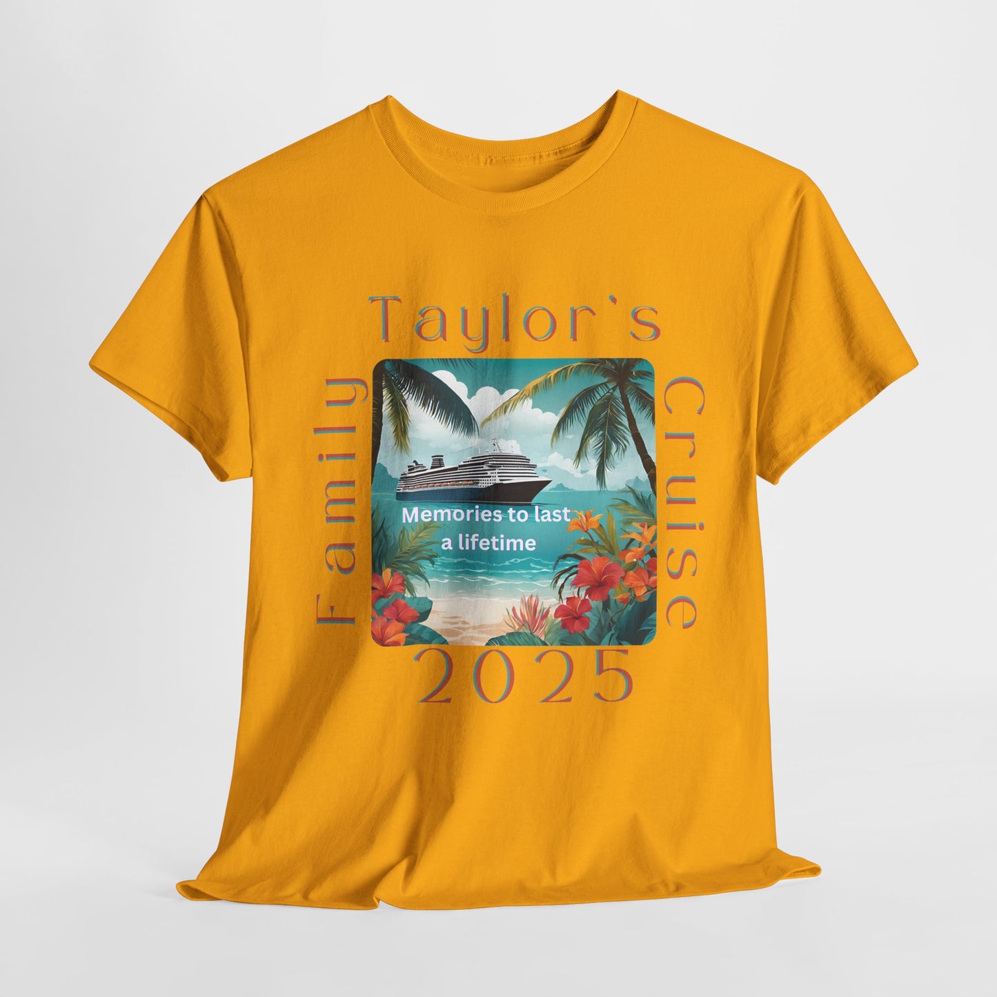 Personalized Cruise Shirt 2025, Cruise Ship T-Shirt, 2025 Cruise T-Shirts, Bon-Voyage Cruise T-shirts, Cruise Vacation Shirt for 2025