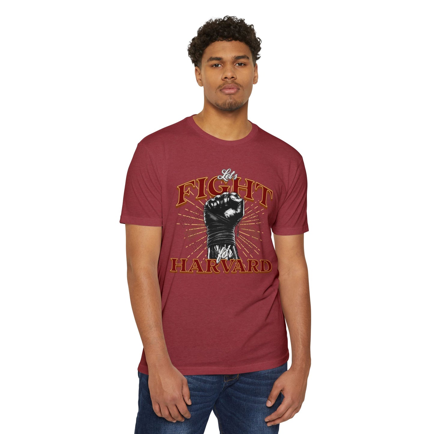 Empowering Fight for Hardvard University T-Shirt | Trump vs. Harvard T-Shirts, Spirit of Democracy, Standing with Hardvard Tee