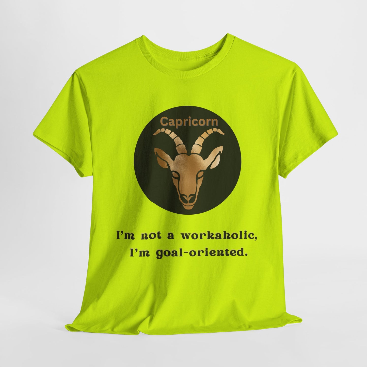 Capricorn T-Shirt, Capricorn Horoscope Gifts, Birth Month Gifts, Zodiac Sign T-Shirt Gifts, Astrology T-Shirt, Unisex Heavy Cotton Tee
