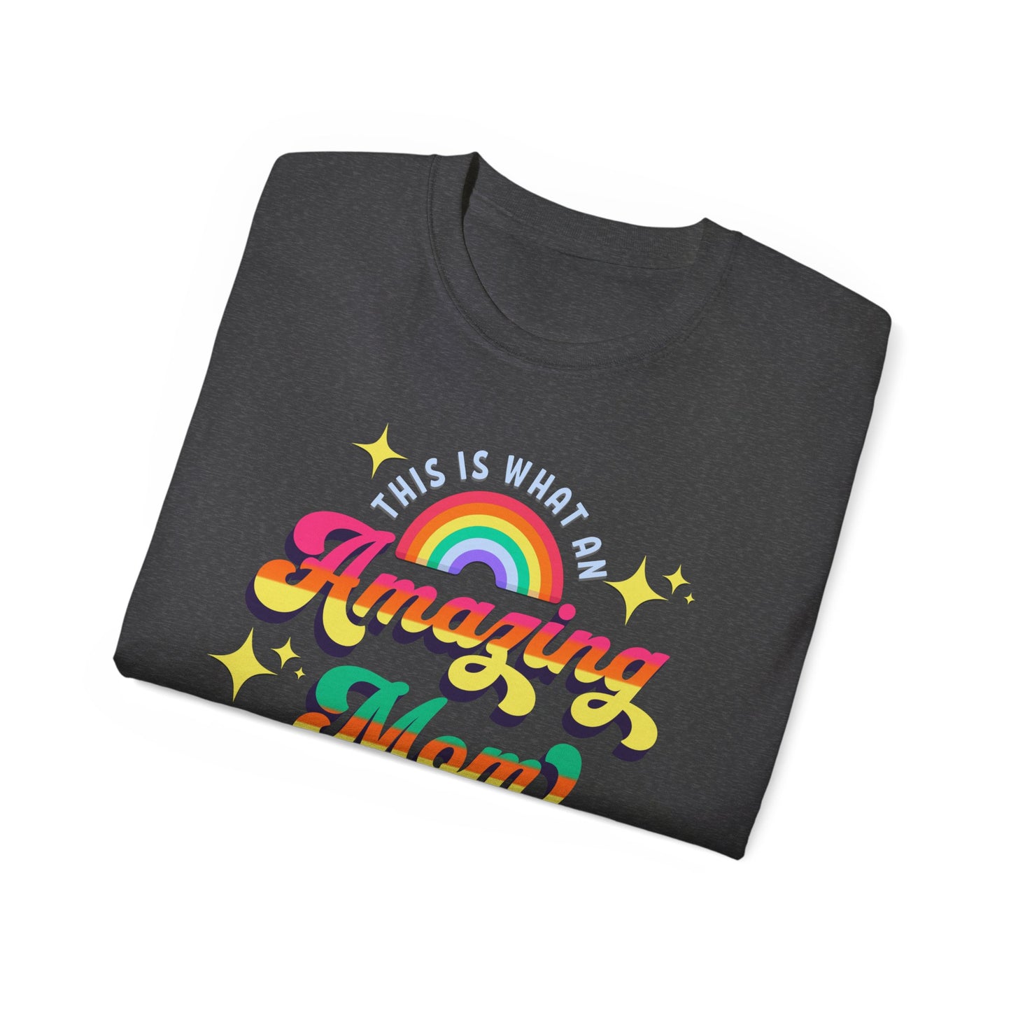 Amazing Mom Ultra Cotton Tee - Perfect Gift for Mother's Day, Mother's Day T-Shirts for Mom's and Grandma's, Cute Mother's Day Gift