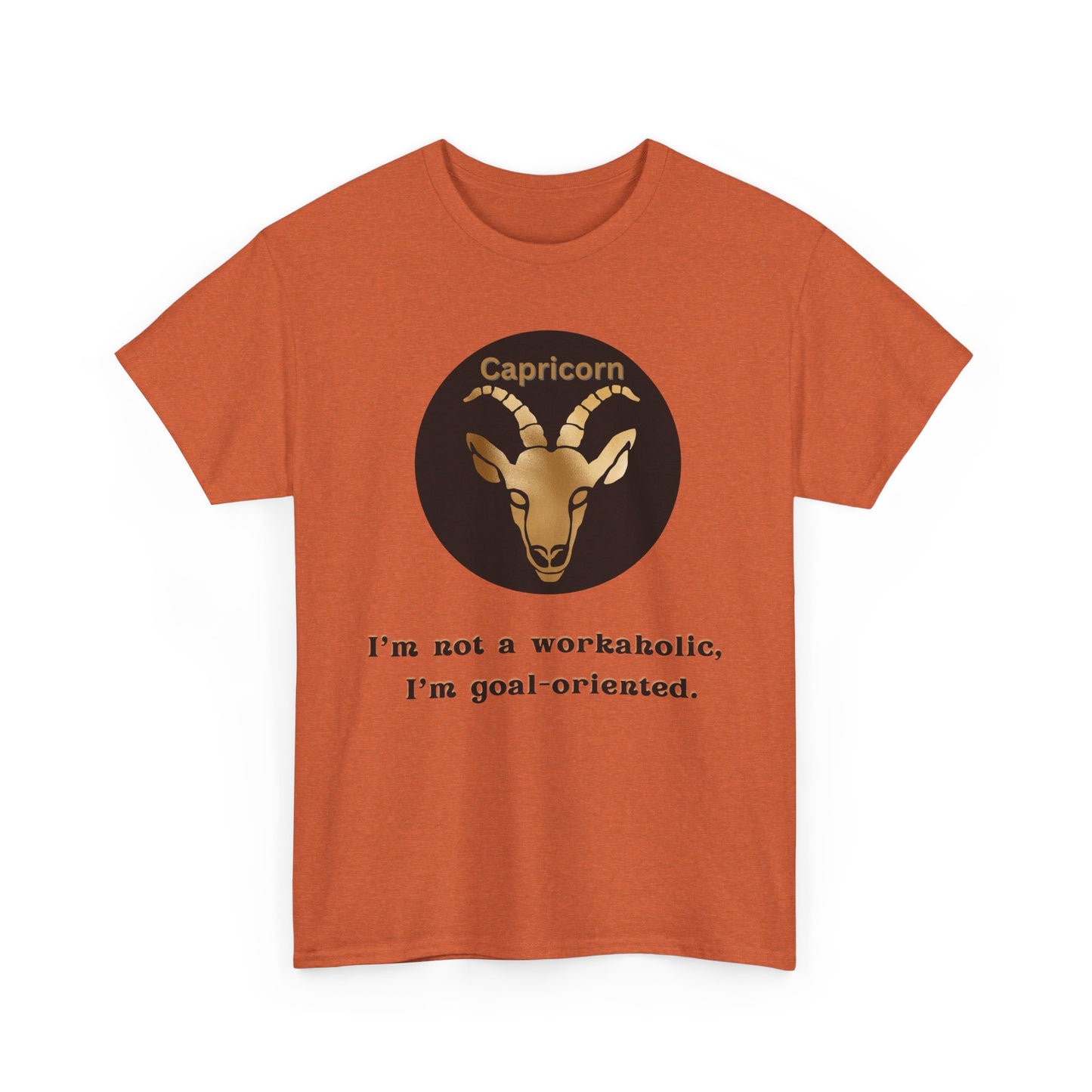 Capricorn T-Shirt, Capricorn Horoscope Gifts, Birth Month Gifts, Zodiac Sign T-Shirt Gifts, Astrology T-Shirt, Unisex Heavy Cotton Tee