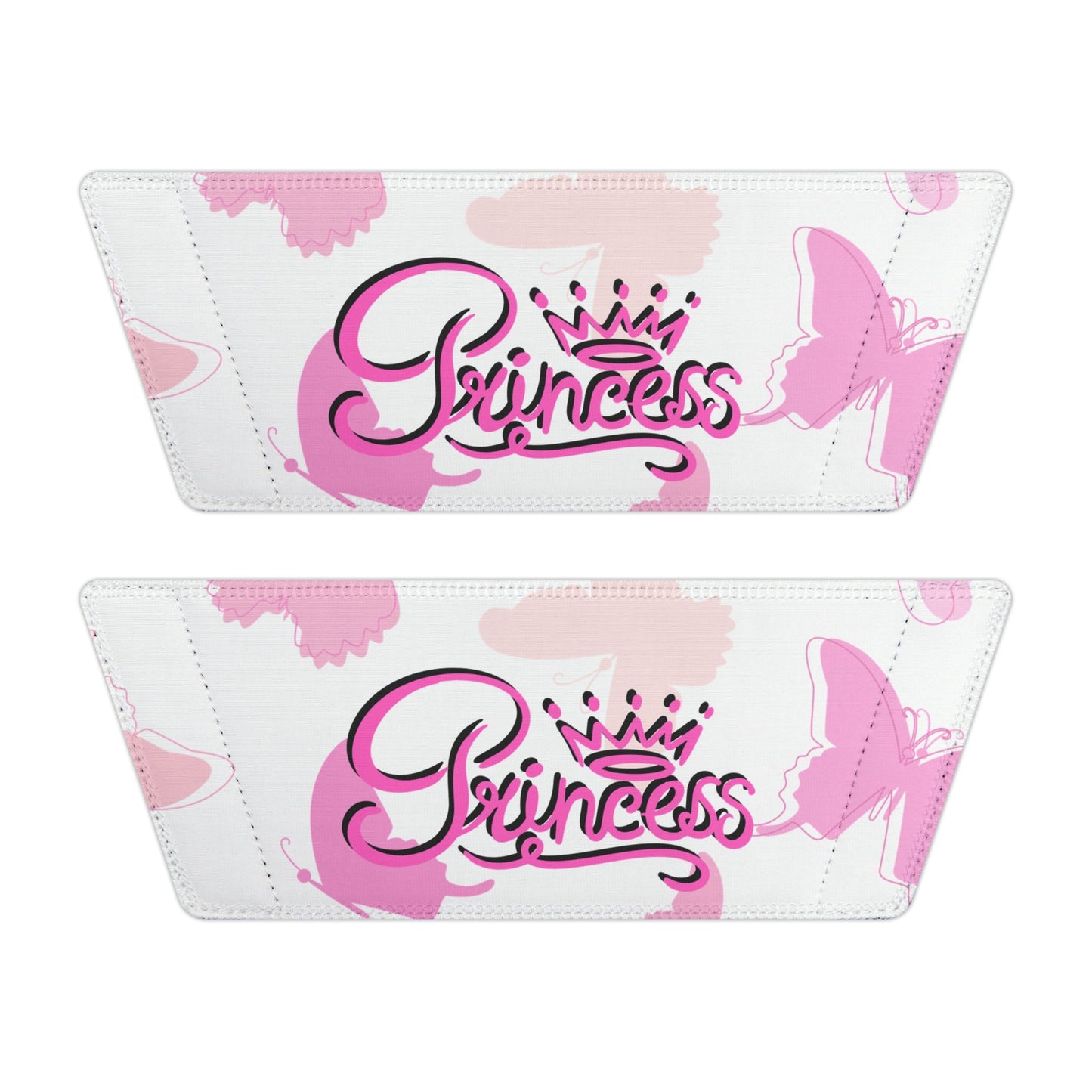 "Princess Dreams" Kids Slide Sandals with Pink & Purple Butterflies