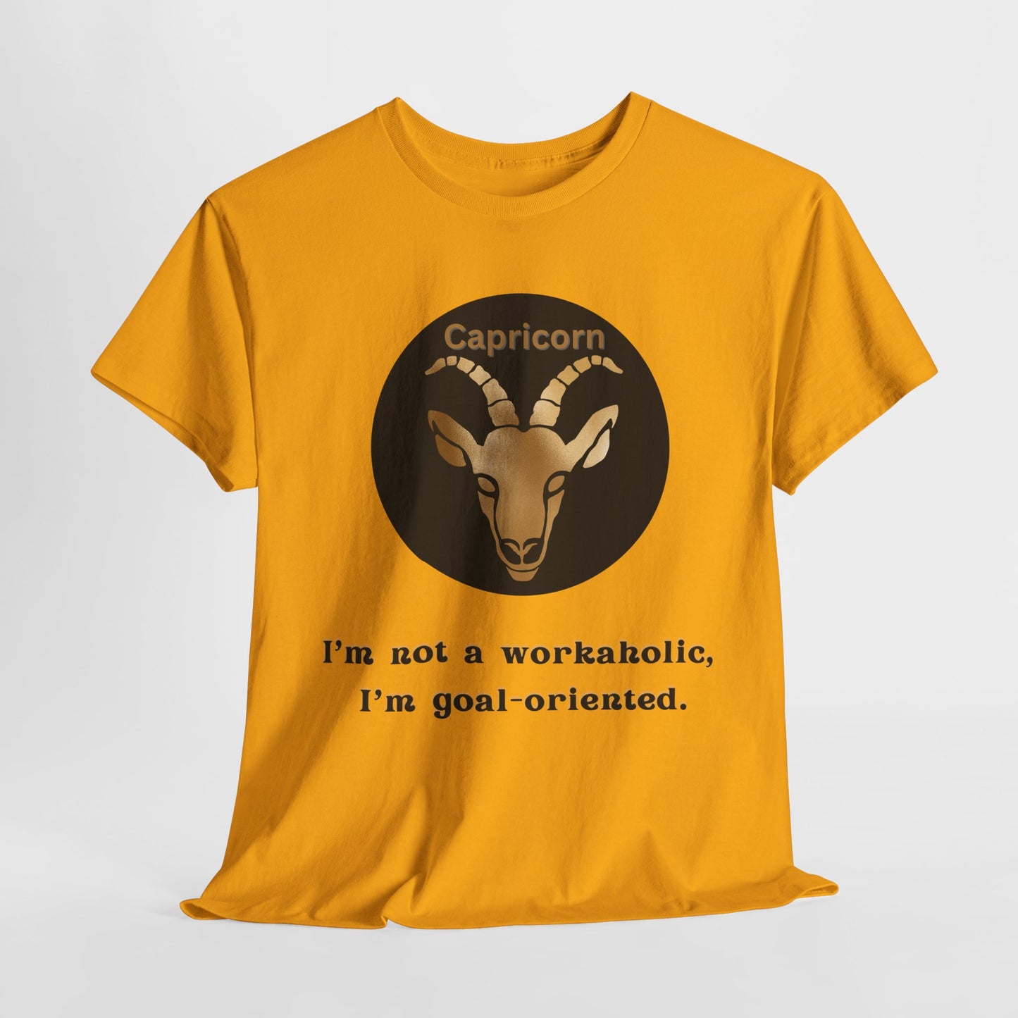 Capricorn T-Shirt, Capricorn Horoscope Gifts, Birth Month Gifts, Zodiac Sign T-Shirt Gifts, Astrology T-Shirt, Unisex Heavy Cotton Tee