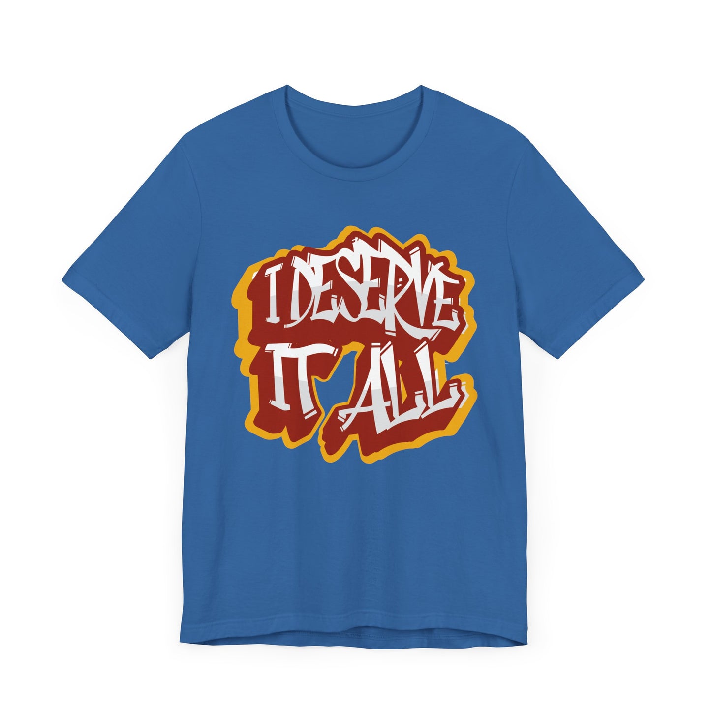 I Deserve It All-Kendrick Lamar Lyrics from Man at The Garden, Black History Month T-shirt, Kendrick Fan Merchandise, Unisex T-Shirts
