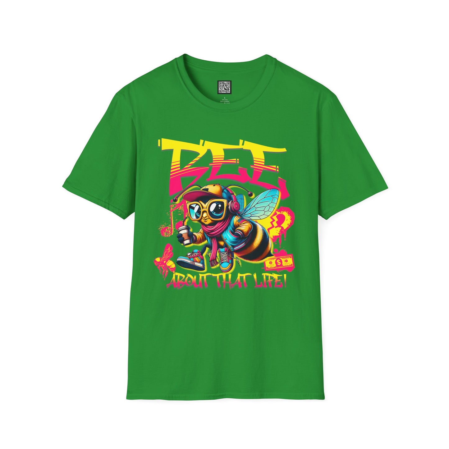 Beekeeper Graphic T-Shirt, Cute Bee Lovers T-Shirt, Fun Colorful Graphic Bee Tee, Summer Casual Wear, Gift for Bee Enthusiast