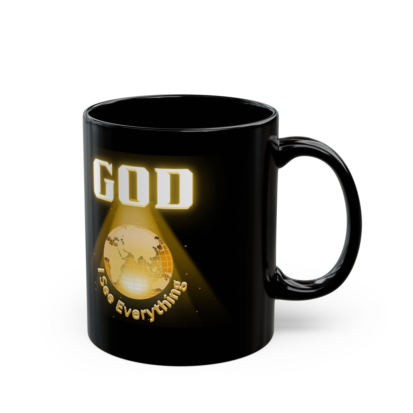 Christian Coffee Mug, Religious Coffee Mugs, Inspirational Mugs, Gifts for Christians, Gifts for A Pastor, Black Mug (11oz, 15oz),