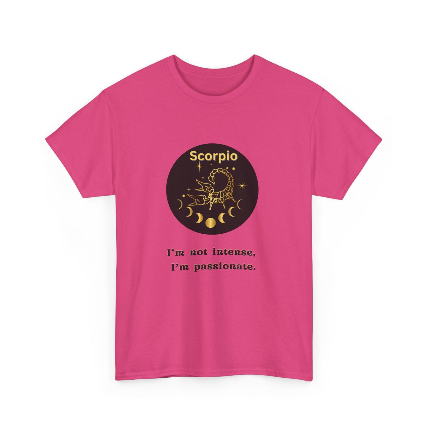 Scorpio T-Shirt, Scorpio Horoscope Gifts, Birth Month Gifts, Zodiac Sign T-Shirt Gifts, Astrology T-Shirt, Unisex Heavy Cotton Tee