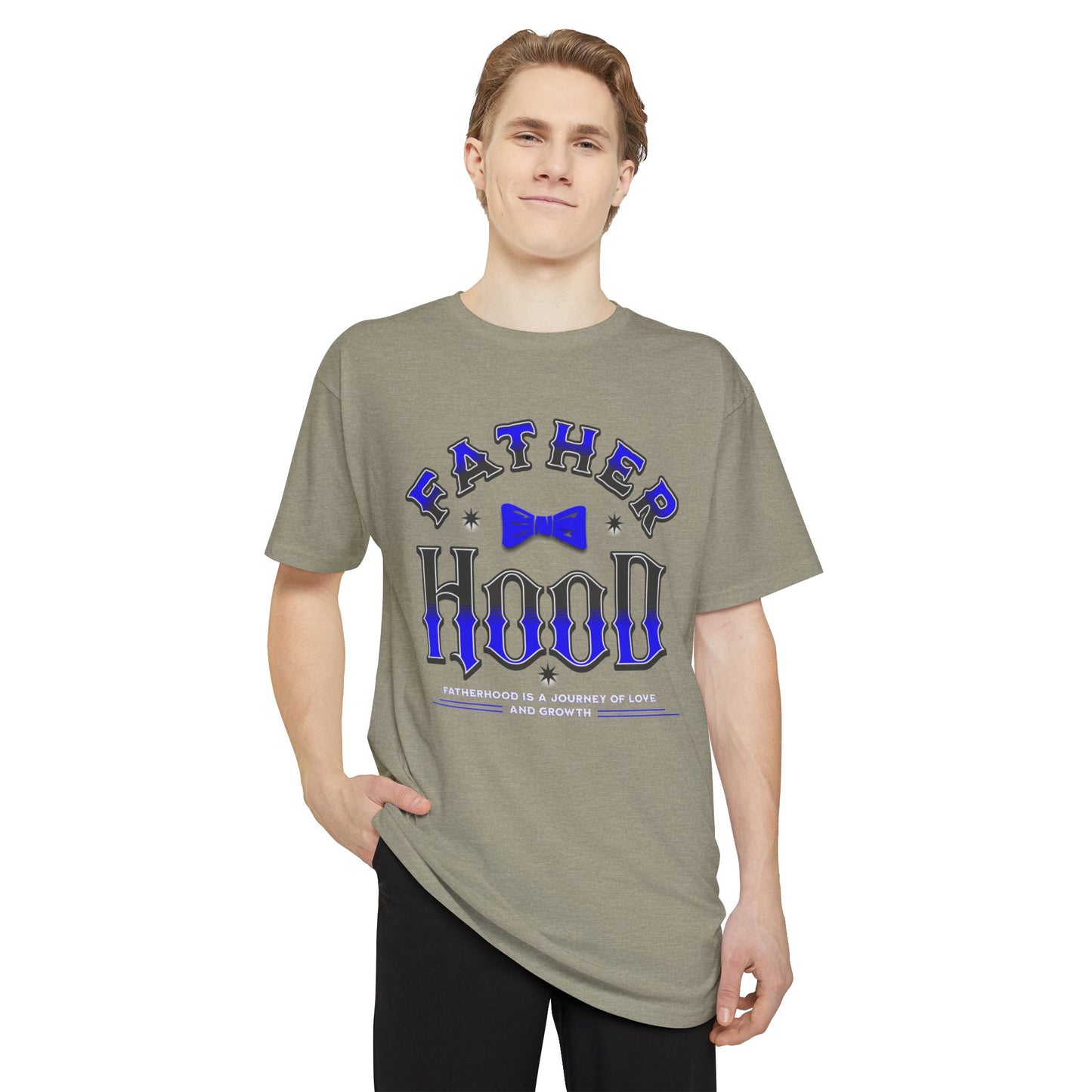 Fatherhood Urban Tee - Unisex Long Body T-Shirt for Dads, Father's Day Gift, Dad Humor Shirt, Casual Everyday Wear