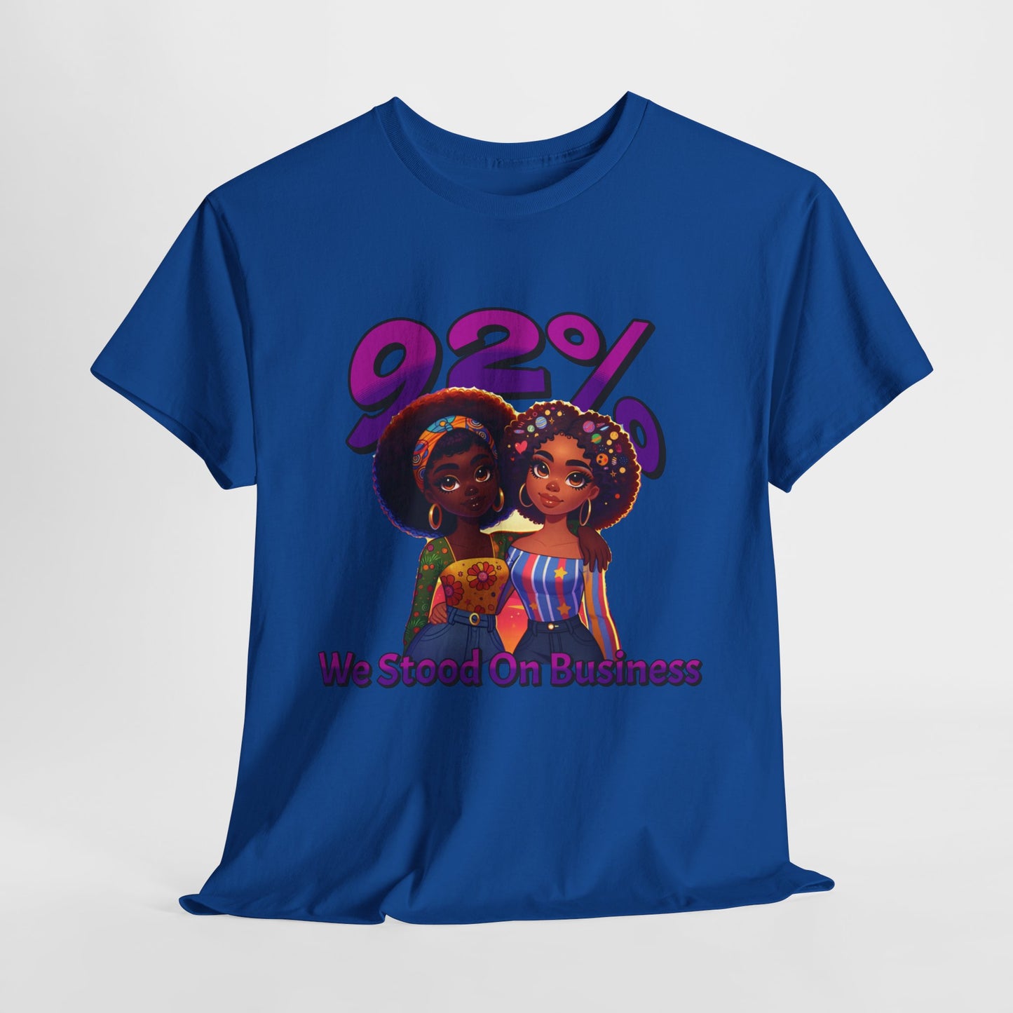 92% Shirt, Save Democracy Shirt, Women Empowerment, Black Woman T-Shirt, Juneteenth Shirt, Black Girl Melanin Shirt, 92 Percenter