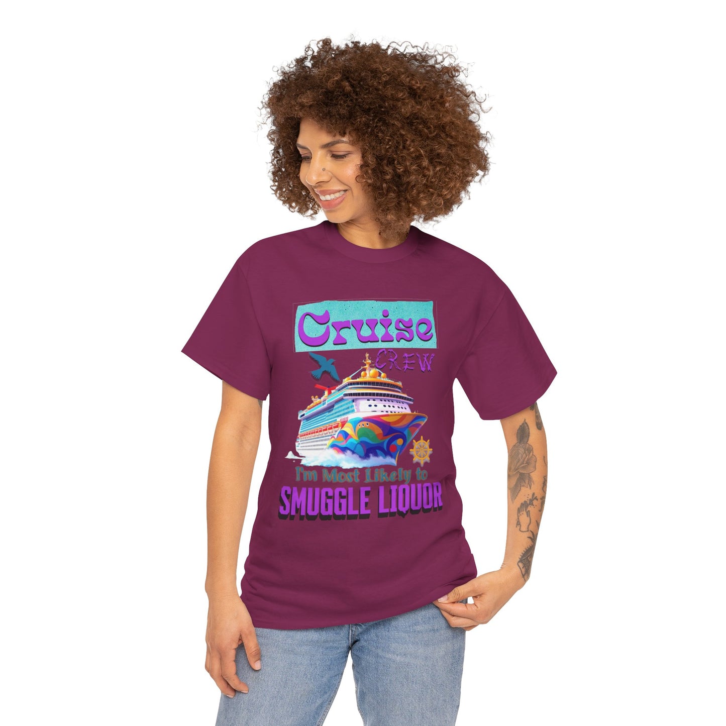 Cruise Crew Tee - Fun Cruise Vacation Shirt, Unisex Cotton T-Shirt, Summer Holiday Apparel, Perfect Gift for Cruise Travelers, Cruise Enthusiasts
